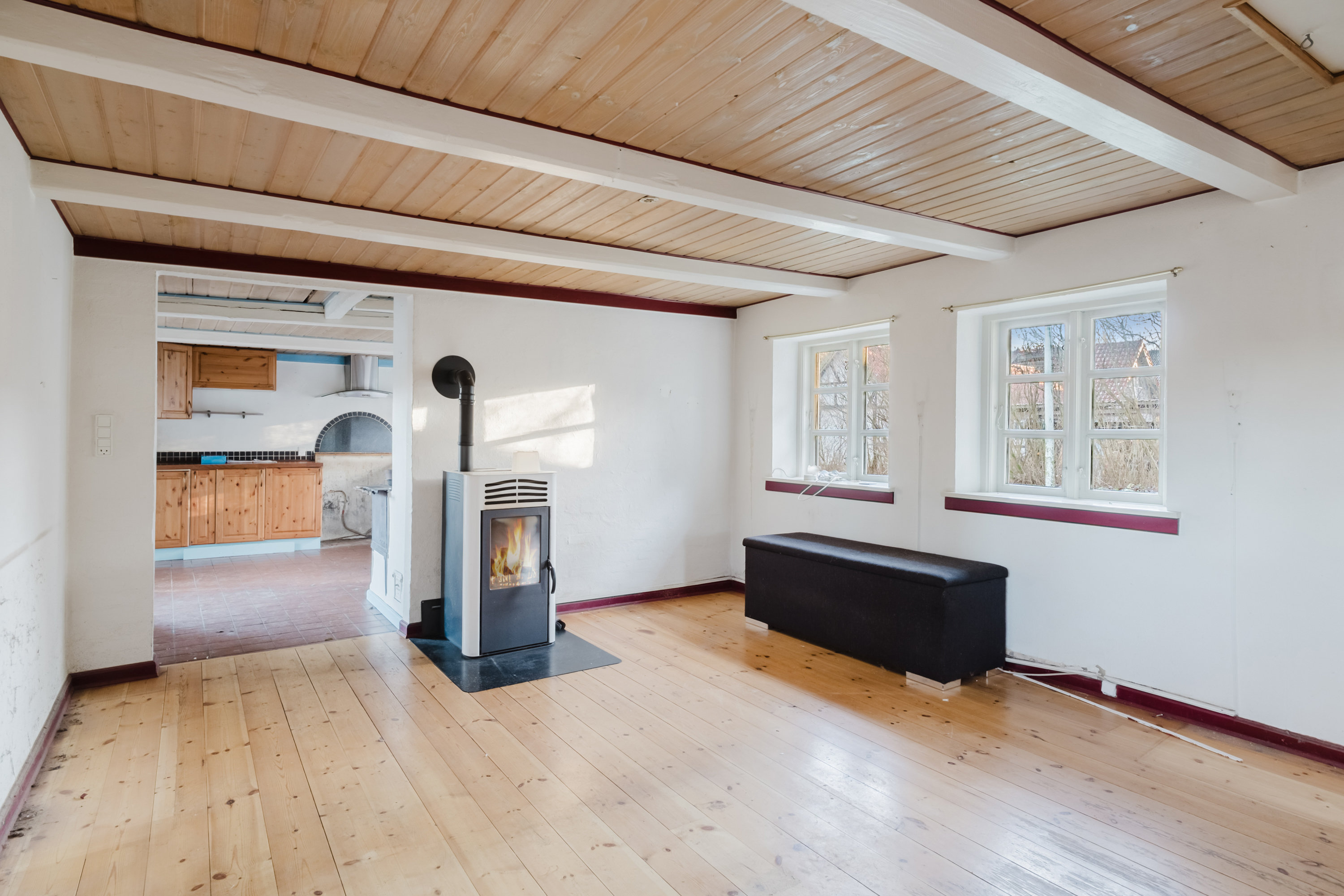 Fremhævet stue billede i fuldskærmstilstand. Billede af Vedtoftevej 8, Vedtofte, 5620 Glamsbjerg