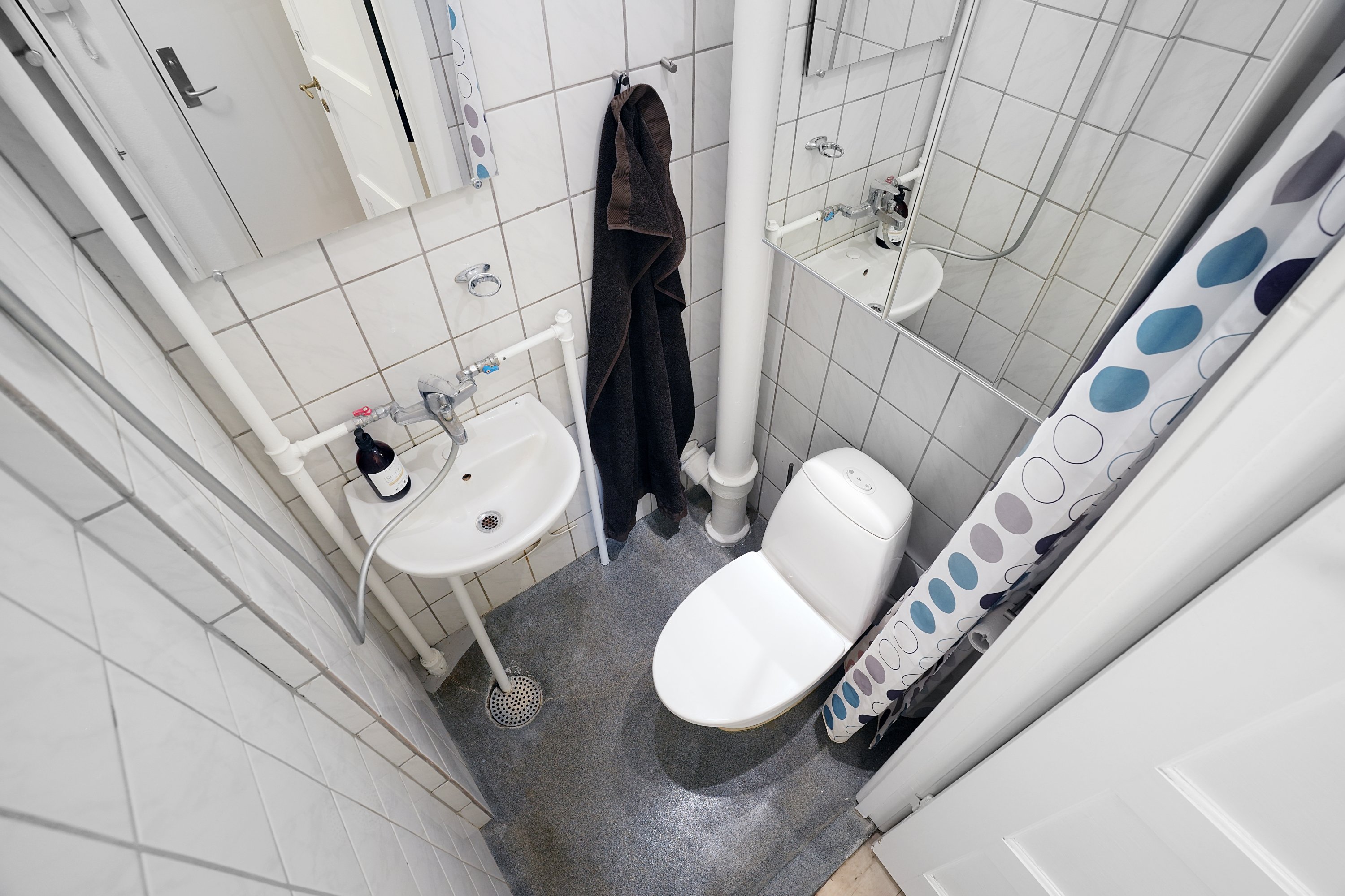 Fremhævet badeværelse billede i fuldskærmstilstand. Billede af Horsekildevej 30, 4. tv., 2500 Valby