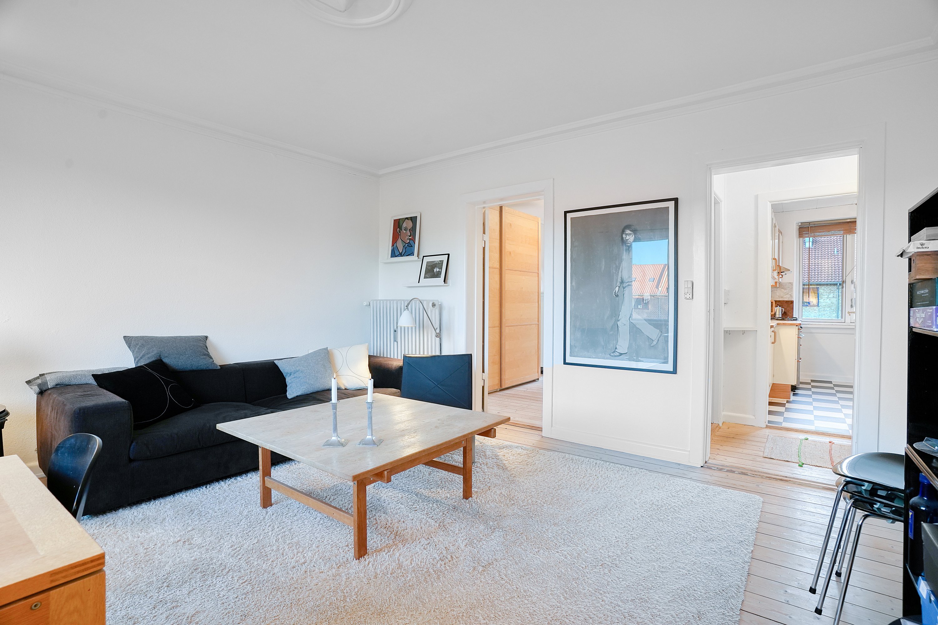 Miniaturebillede 1: stue. Billede af Horsekildevej 30, 4. tv., 2500 Valby