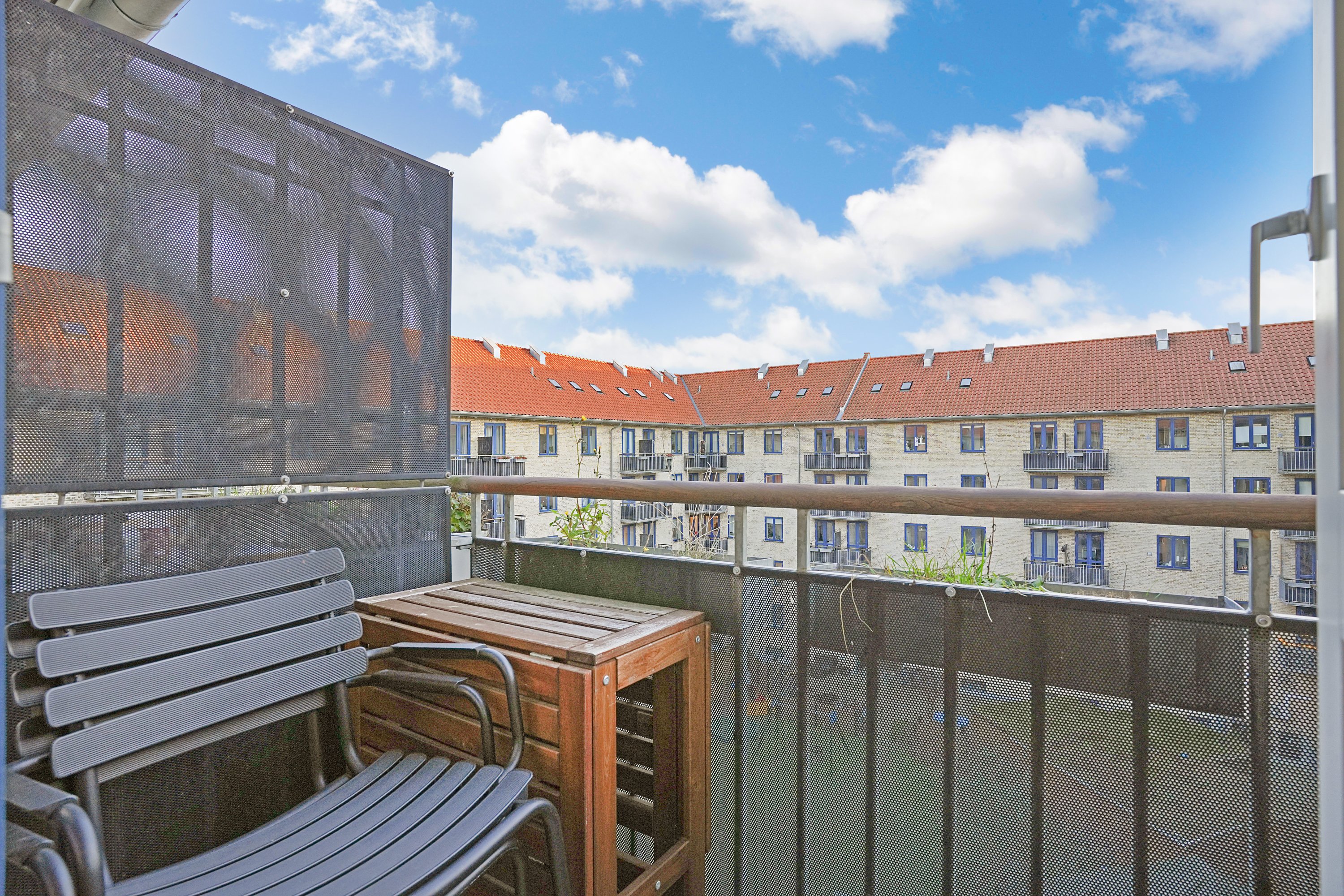 Fremhævet altan billede i fuldskærmstilstand. Billede af Horsekildevej 30, 4. tv., 2500 Valby