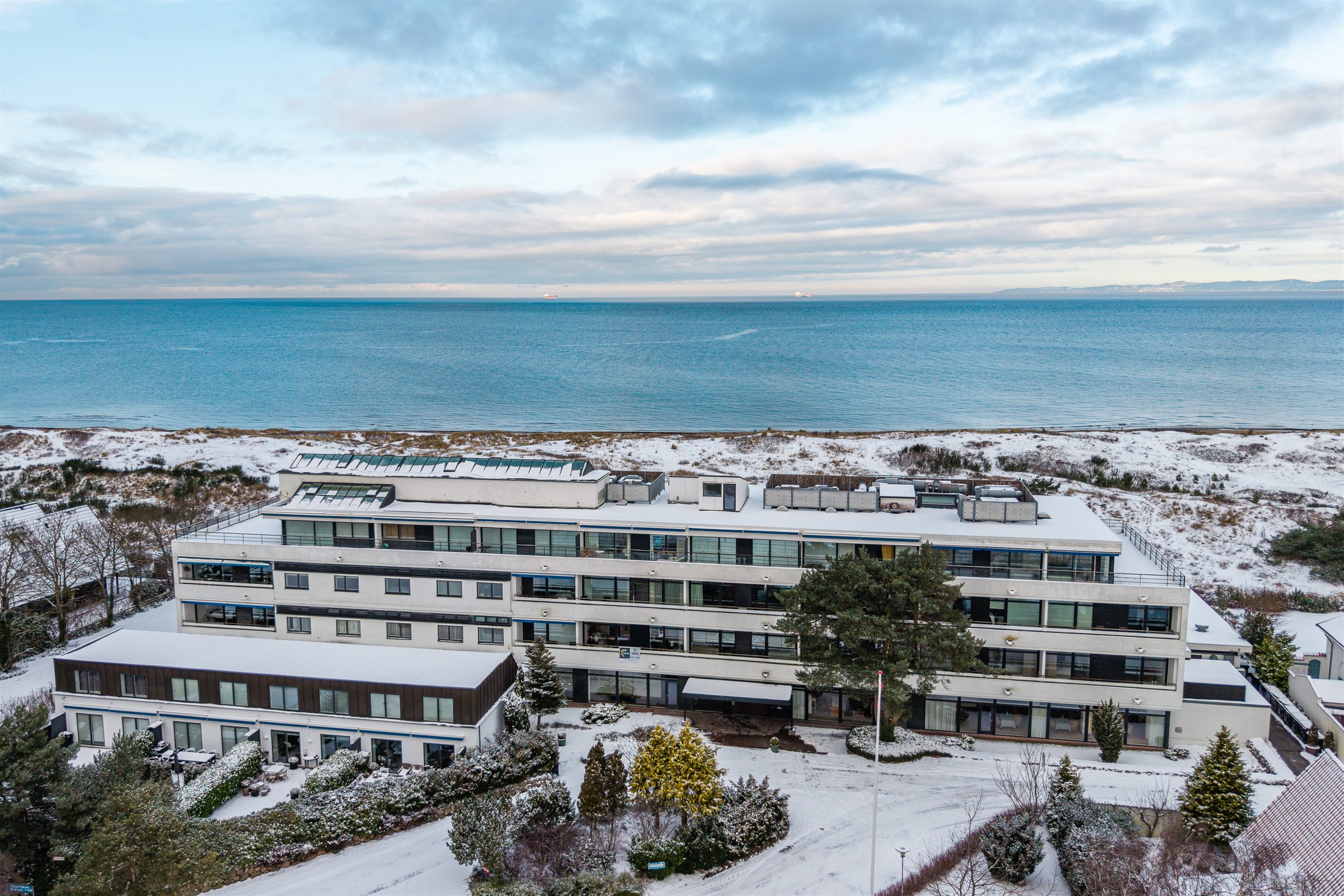 Ejerlejlighed: Luftfoto på Kystvej 20, 1. 5., 3100 Hornbæk