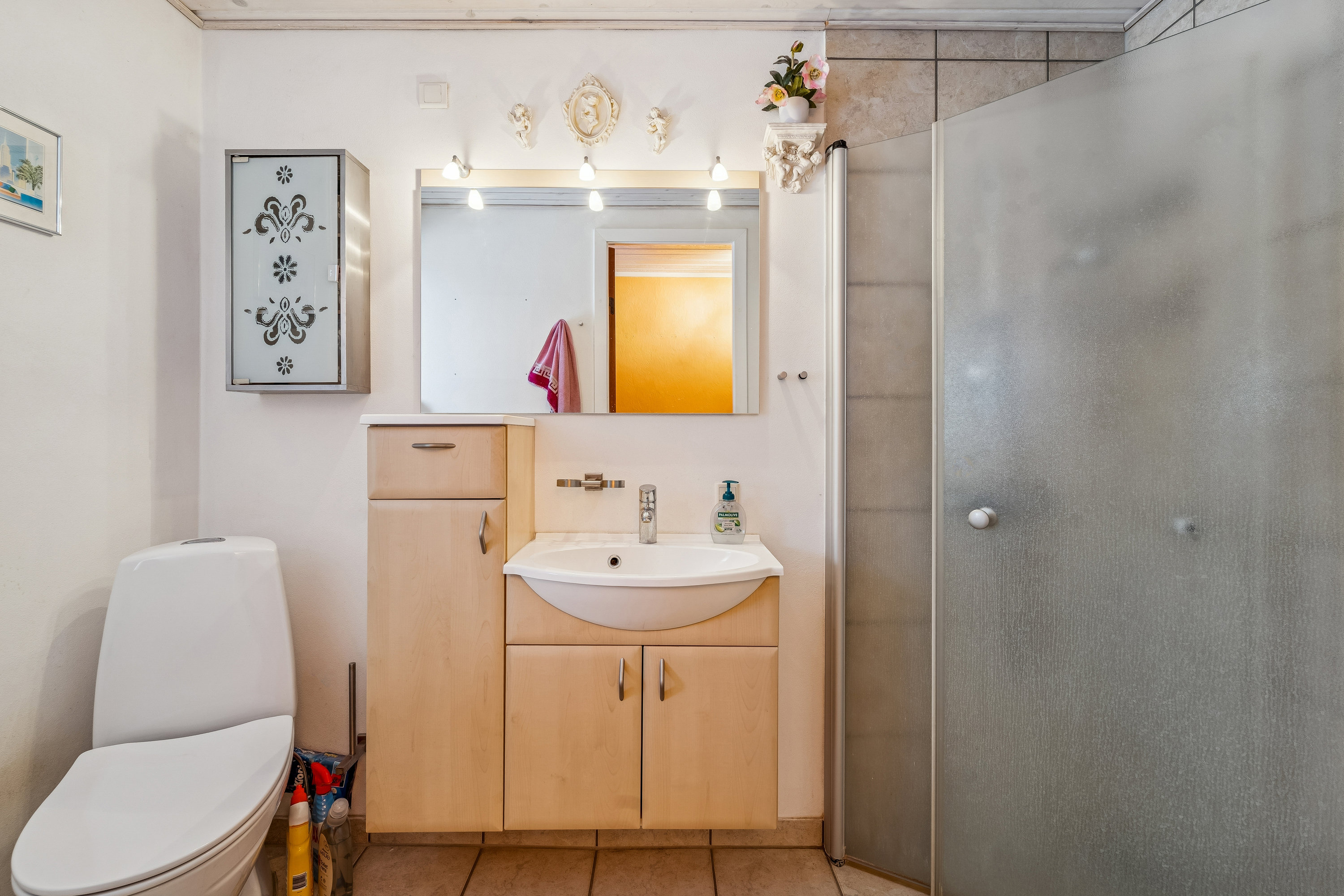 Fremhævet badeværelse billede i fuldskærmstilstand. Billede af Vedbæksalle 83, Torsted, 8700 Horsens