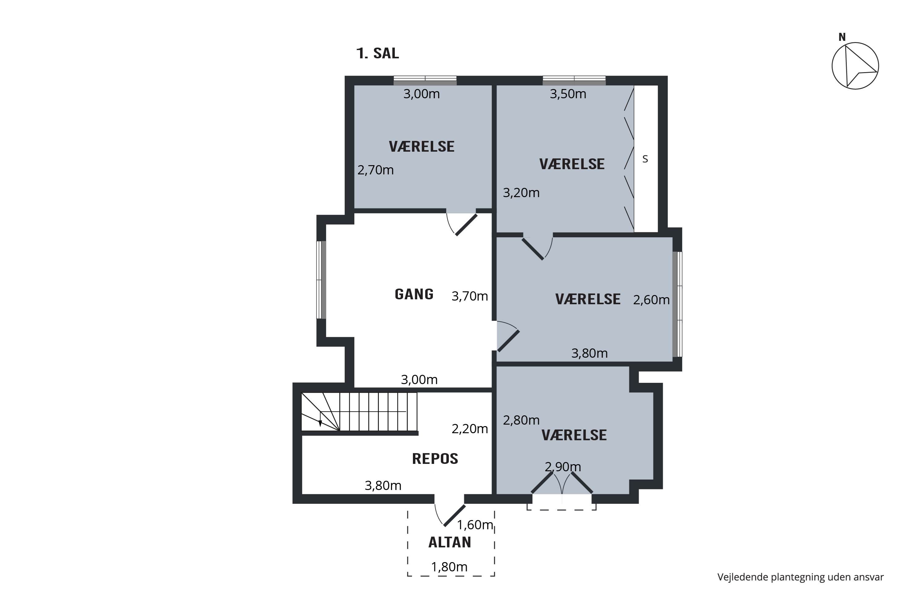 Plantegninger billede af Byrum Hovedgade 95, Byrum, 9940 Læsø