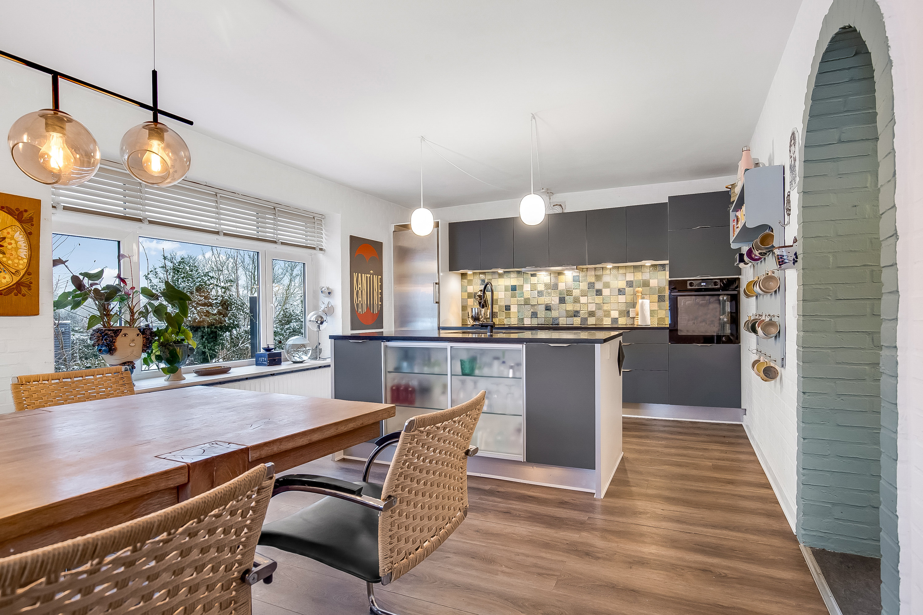 Fremhævet køkken billede i fuldskærmstilstand. Billede af Ravnsbjerg 21, 6000 Kolding