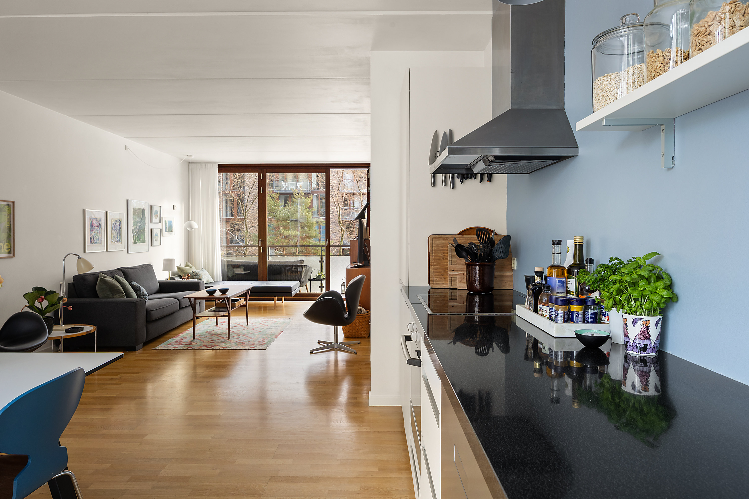 Fremhævet køkken billede i fuldskærmstilstand. Billede af Teglholm Allé 9G, 1. th., 2450 København SV