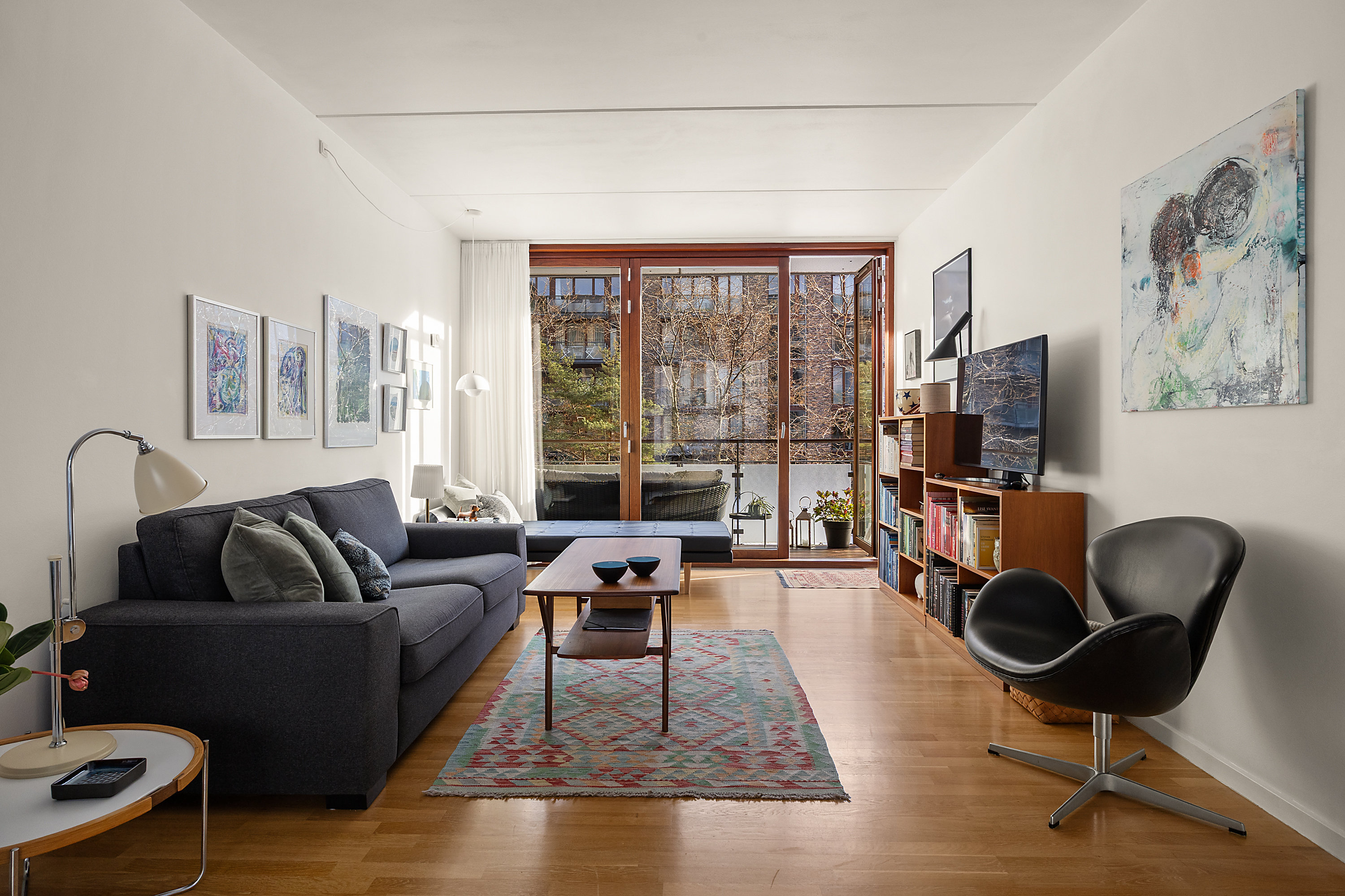 Miniaturebillede 1: stue. Billede af Teglholm Allé 9G, 1. th., 2450 København SV