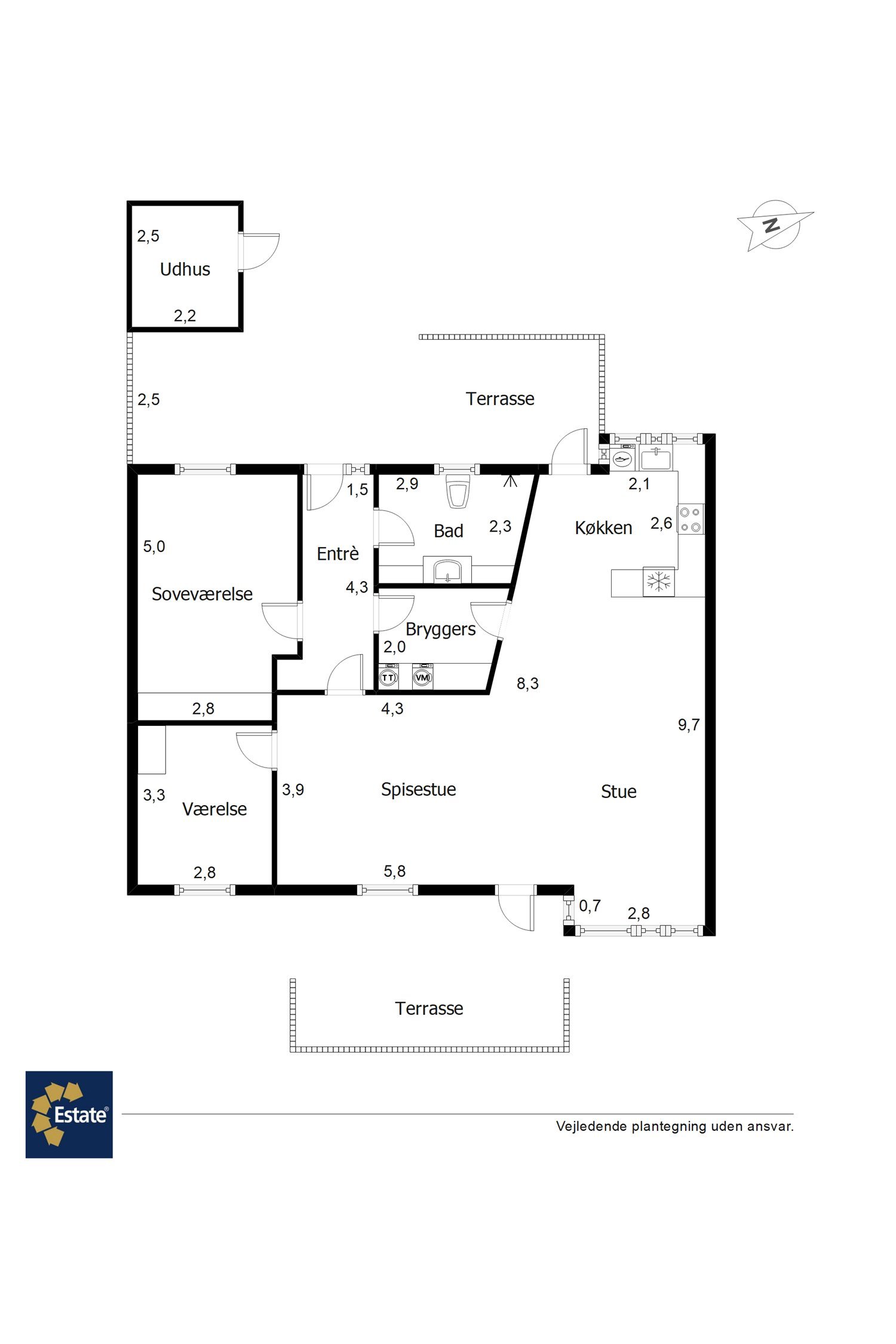 Plantegninger billede af Barken 6, 6710 Esbjerg V