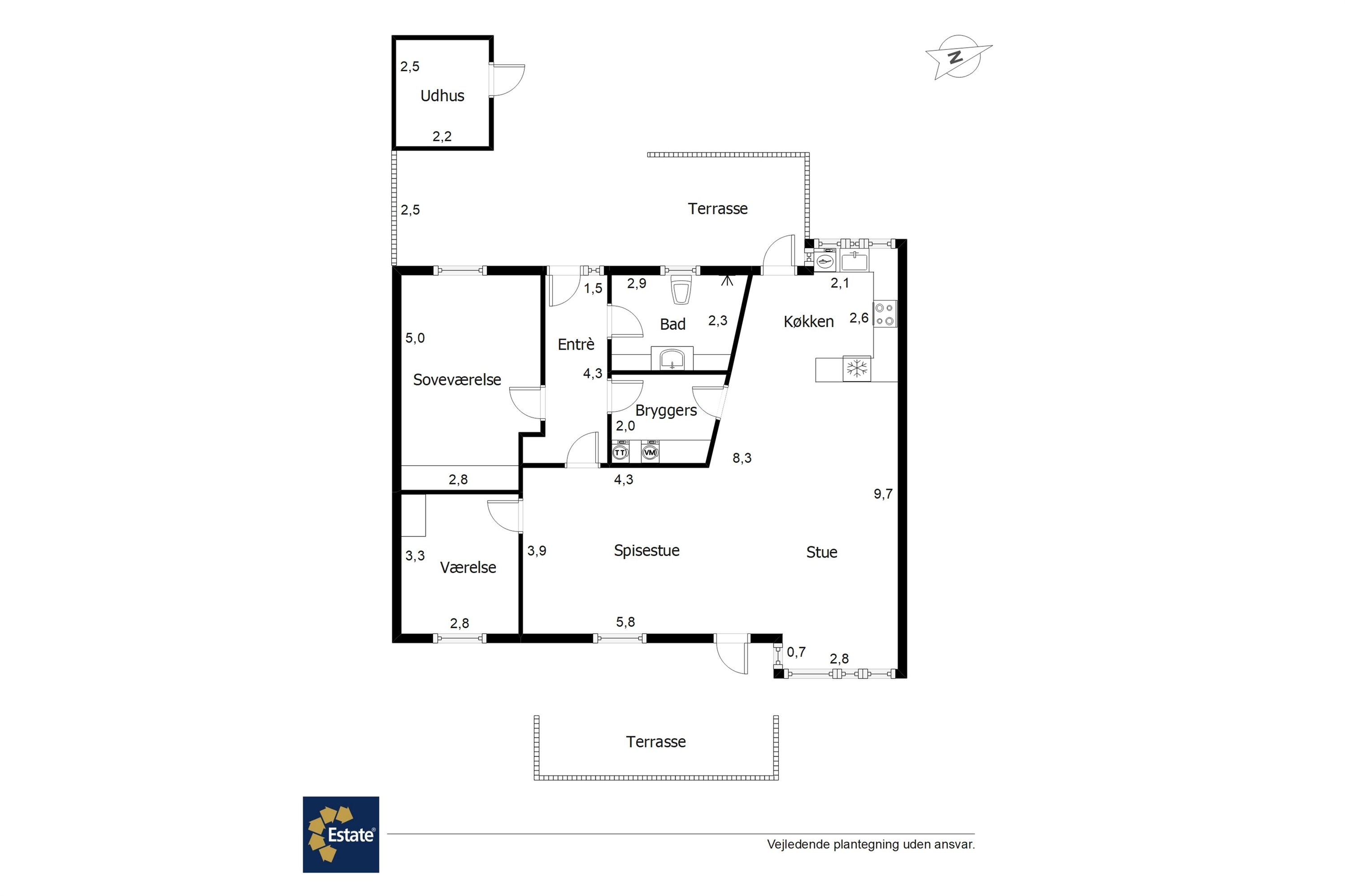 Plantegninger billede af Barken 6, 6710 Esbjerg V