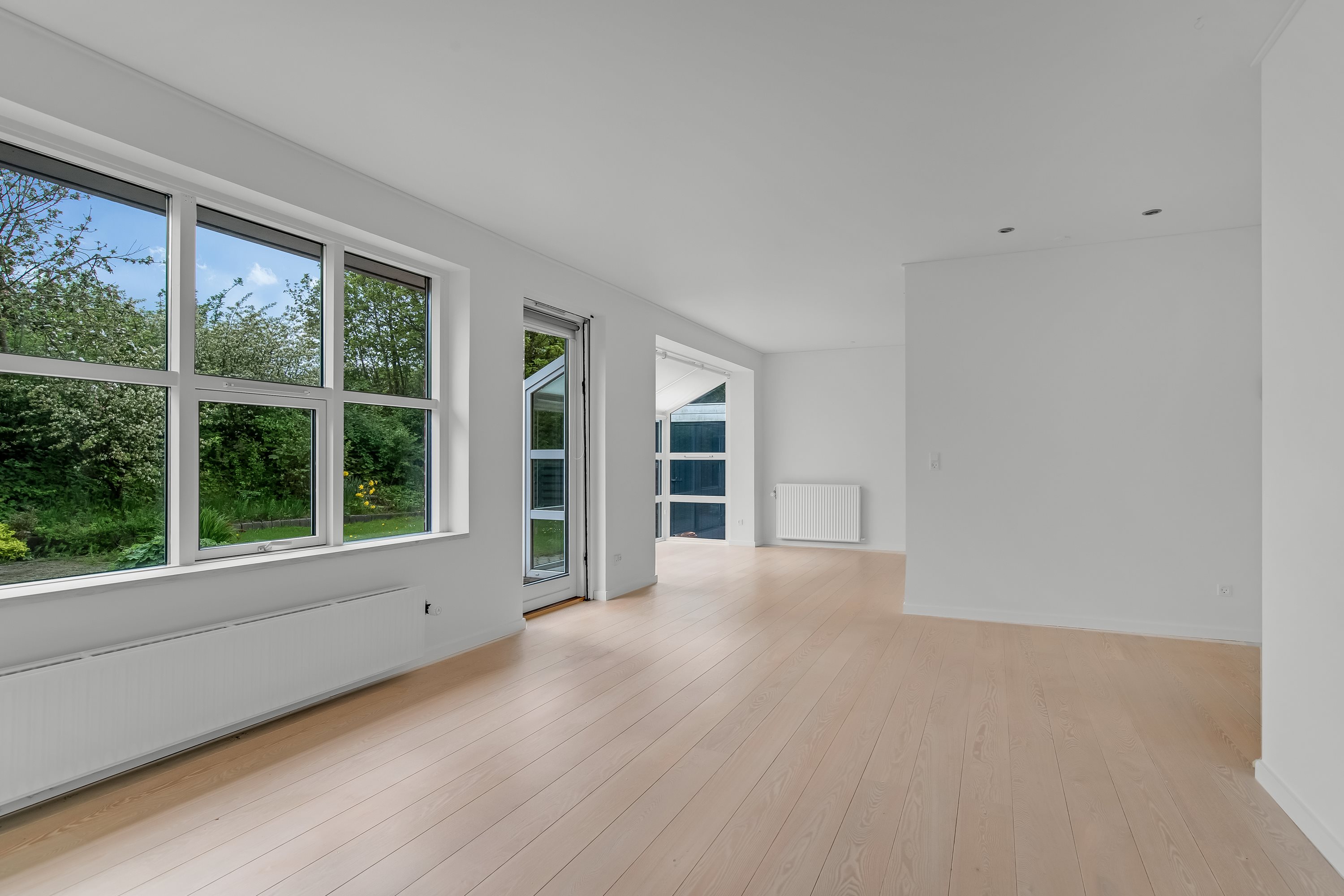 Fremhævet stue billede i fuldskærmstilstand. Billede af Meldgårdvej 21, Måbjerg, 7500 Holstebro