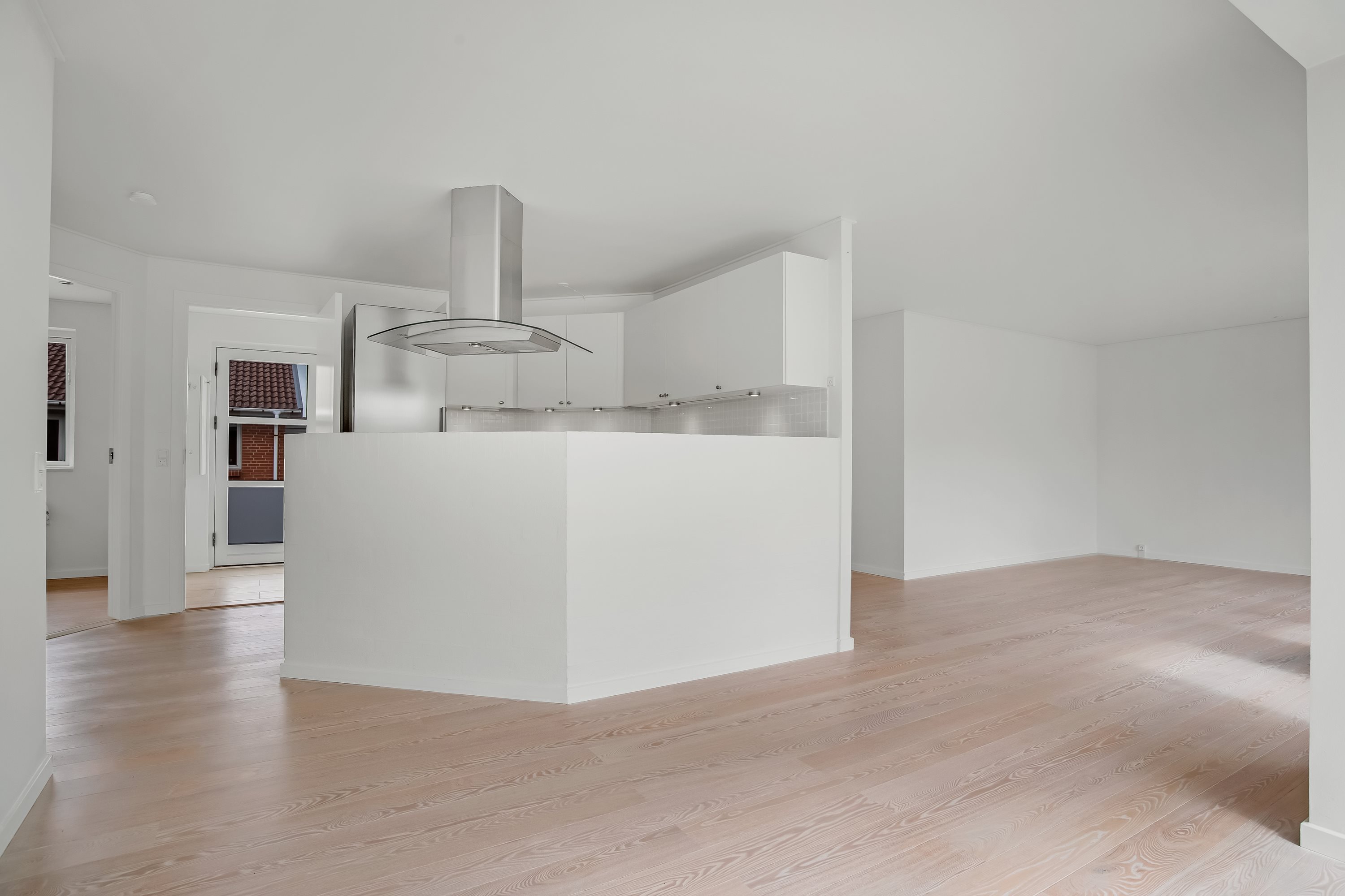 Fremhævet køkken alrum billede i fuldskærmstilstand. Billede af Meldgårdvej 21, Måbjerg, 7500 Holstebro