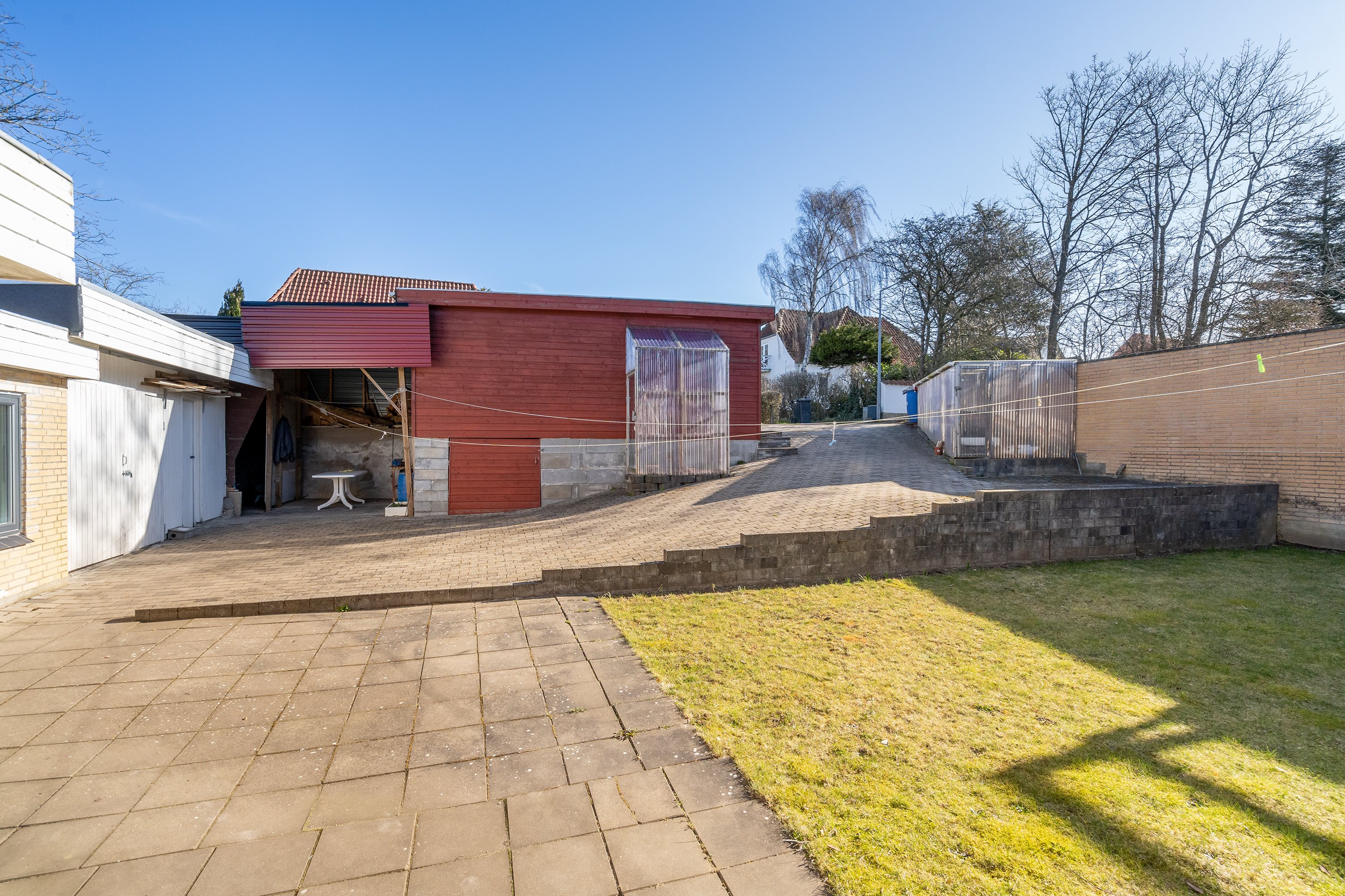 Fremhævet baggård billede i fuldskærmstilstand. Billede af Bredgade 83A, 9830 Tårs