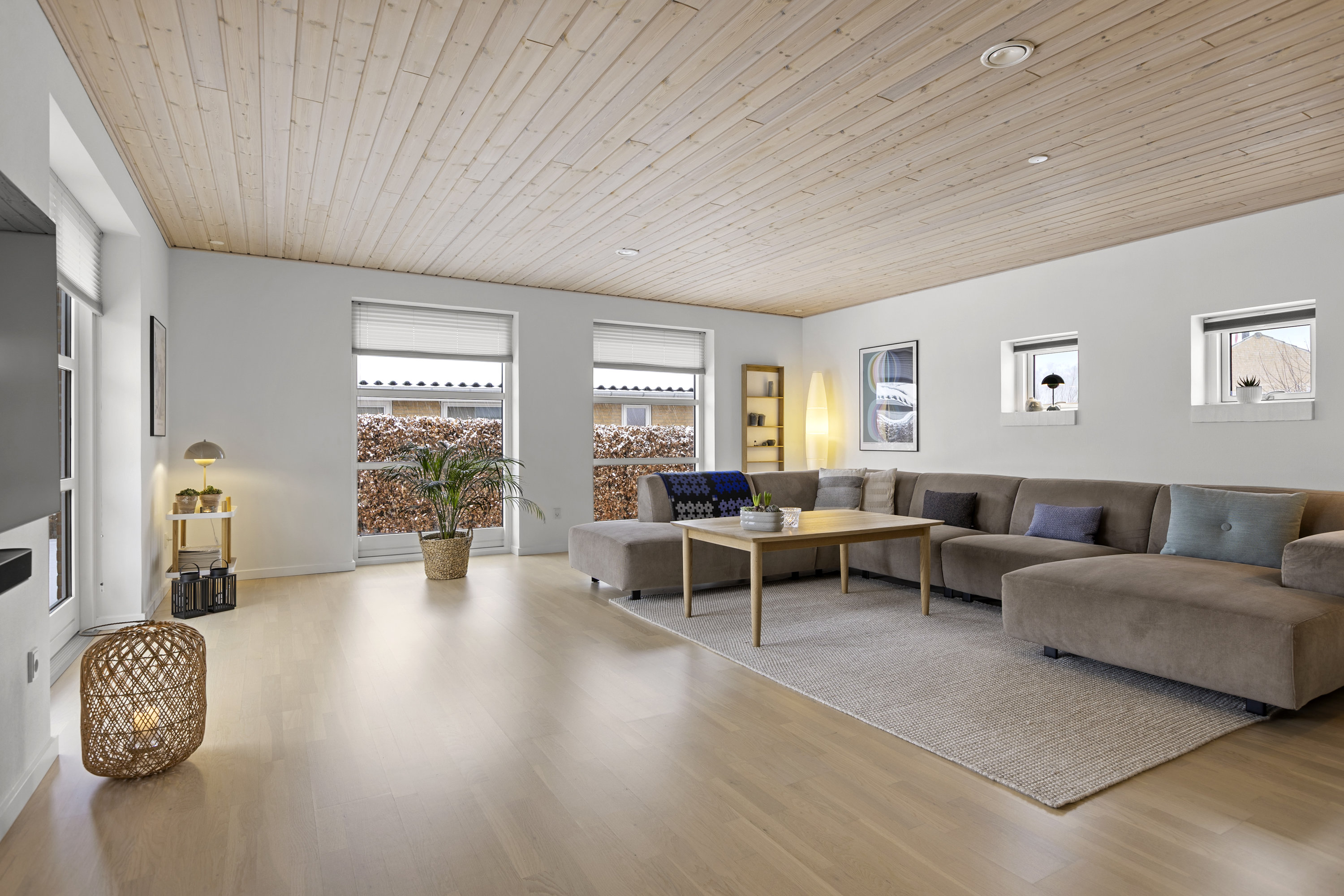 Fremhævet stue billede i fuldskærmstilstand. Billede af Søparken 8, Sørbymagle, 4200 Slagelse