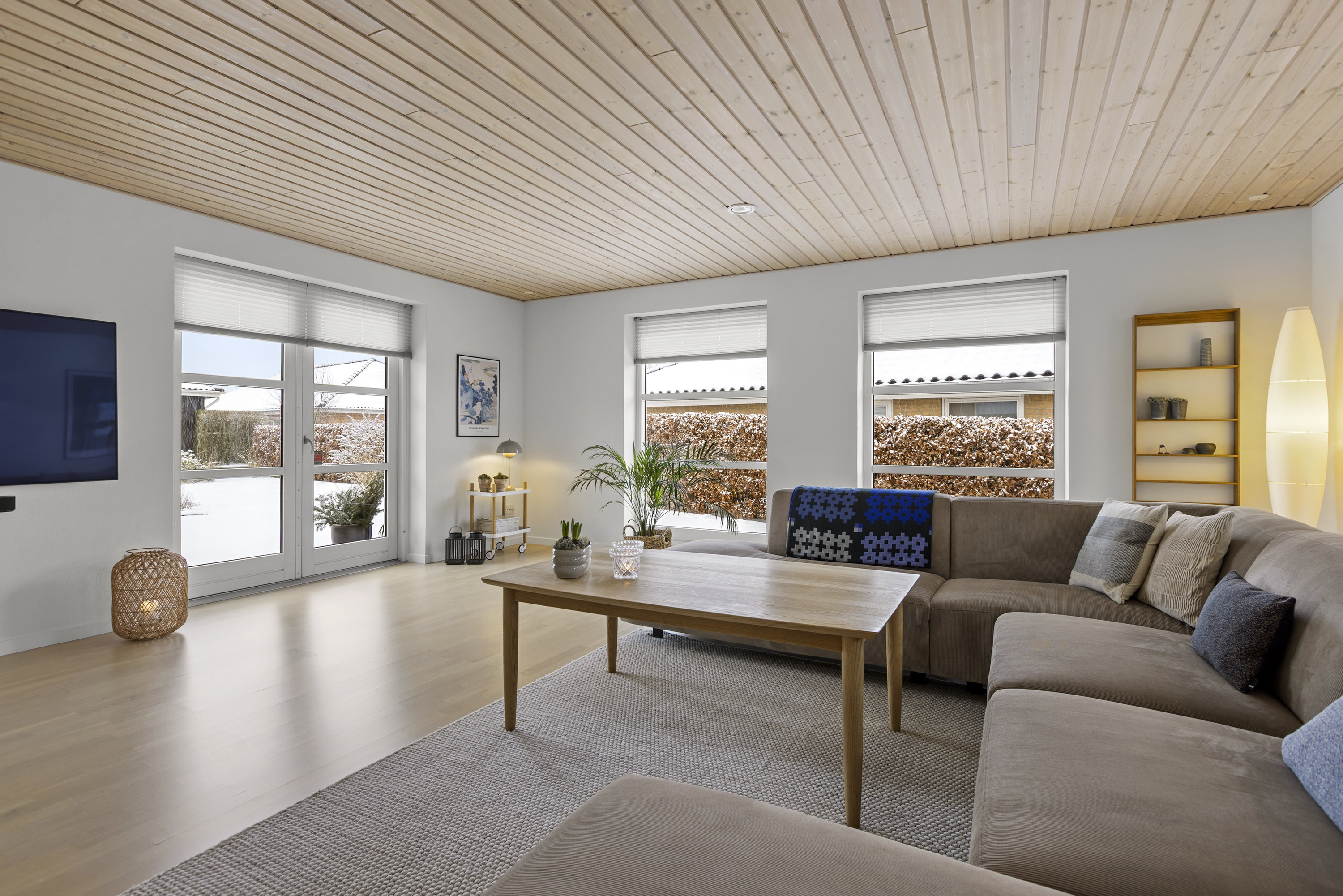 Fremhævet stue billede i fuldskærmstilstand. Billede af Søparken 8, Sørbymagle, 4200 Slagelse