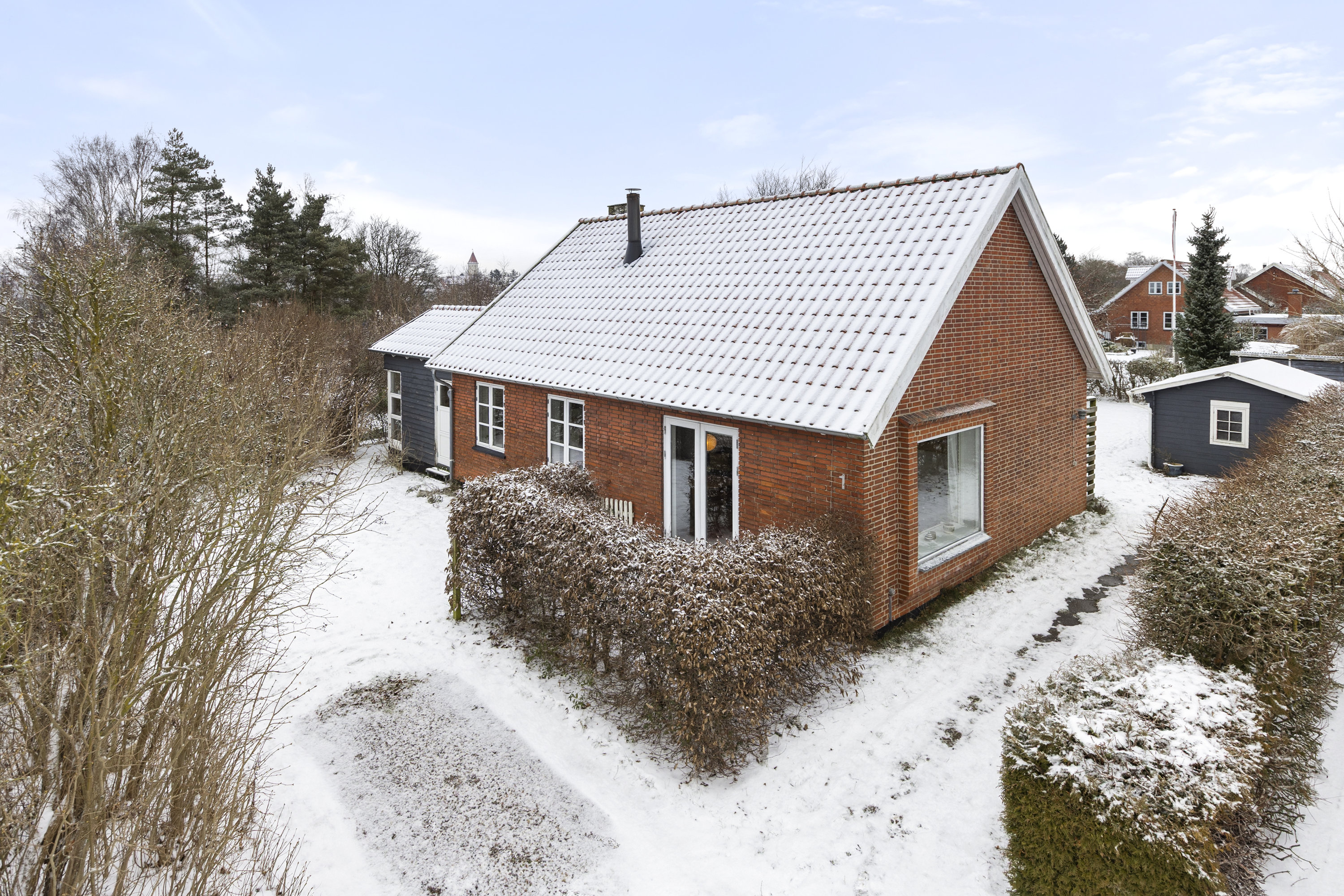 Villa: Ejendommen på Gyvelvej 1, 4100 Ringsted