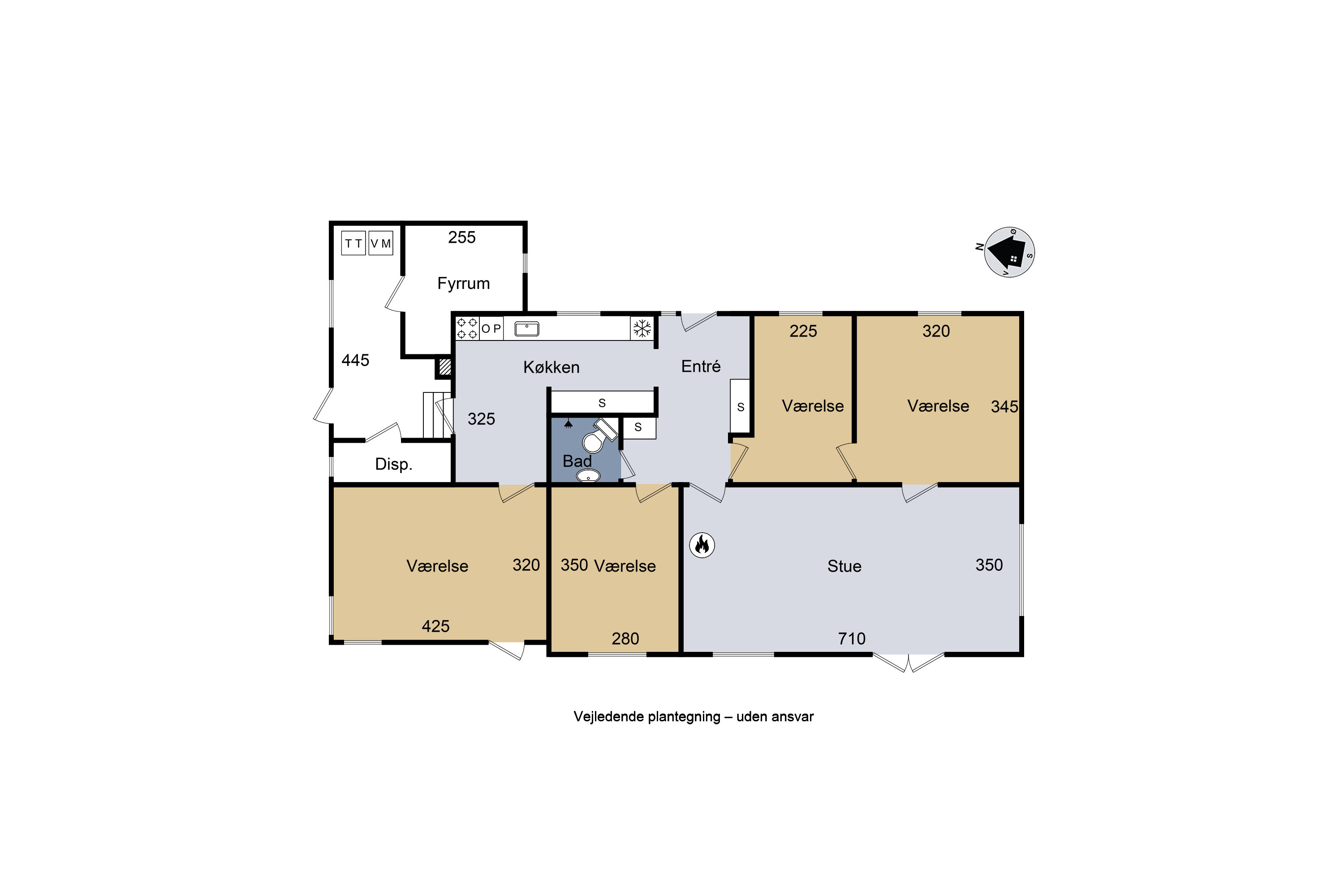 Plantegninger billede af Gyvelvej 1, 4100 Ringsted