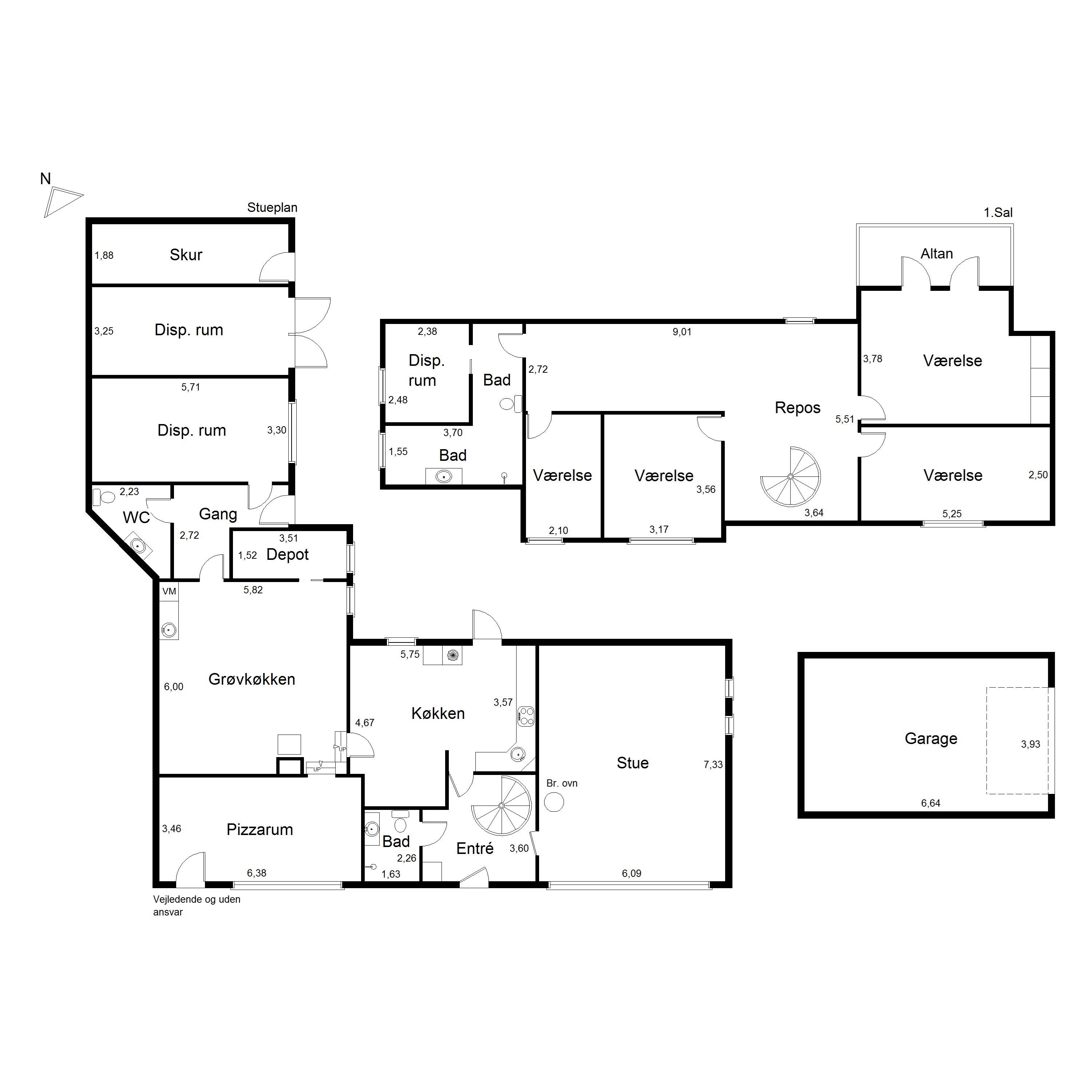 Plantegninger billede af Bredgade 83A, 9830 Tårs