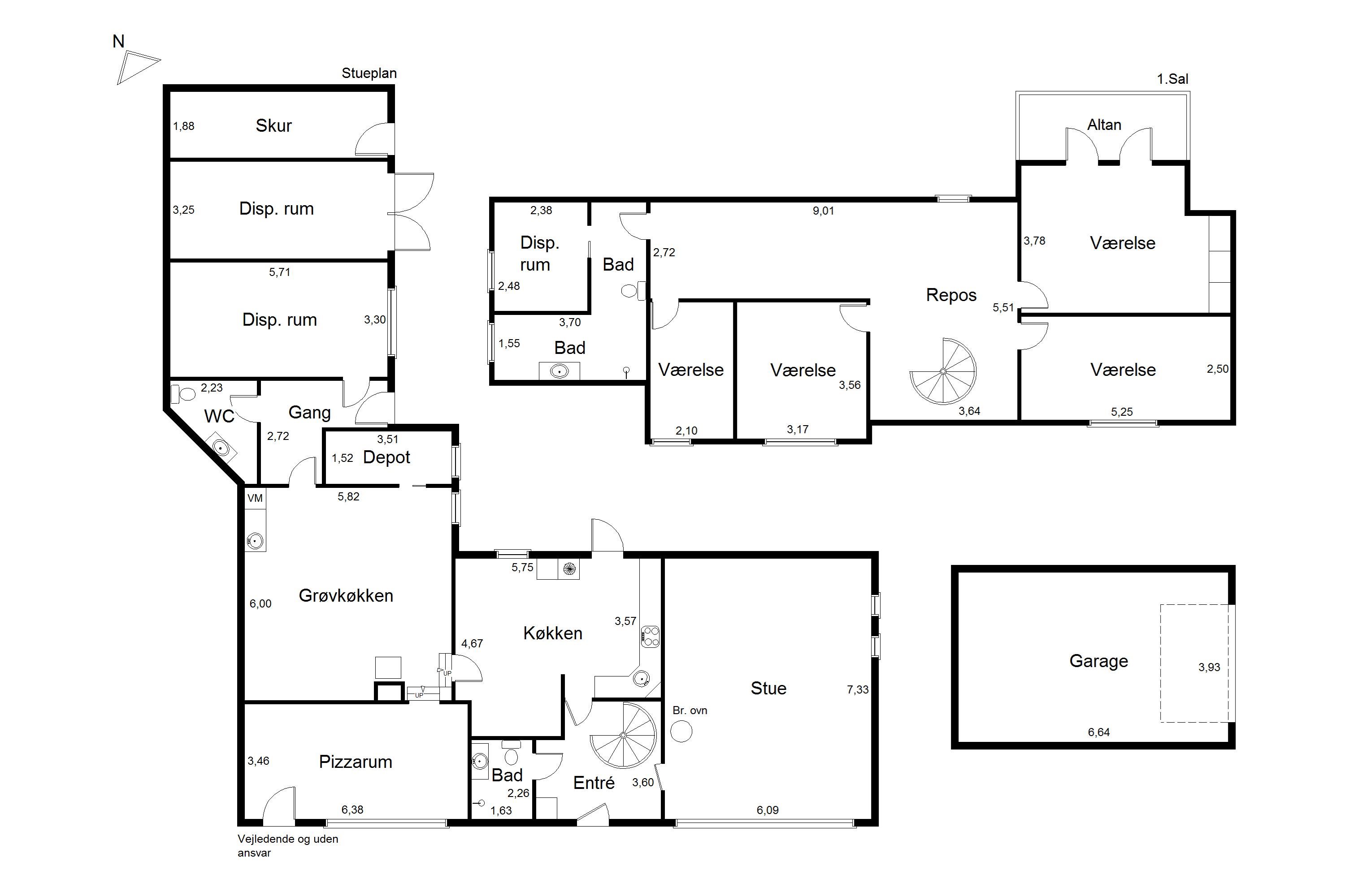 Plantegninger billede af Bredgade 83A, 9830 Tårs