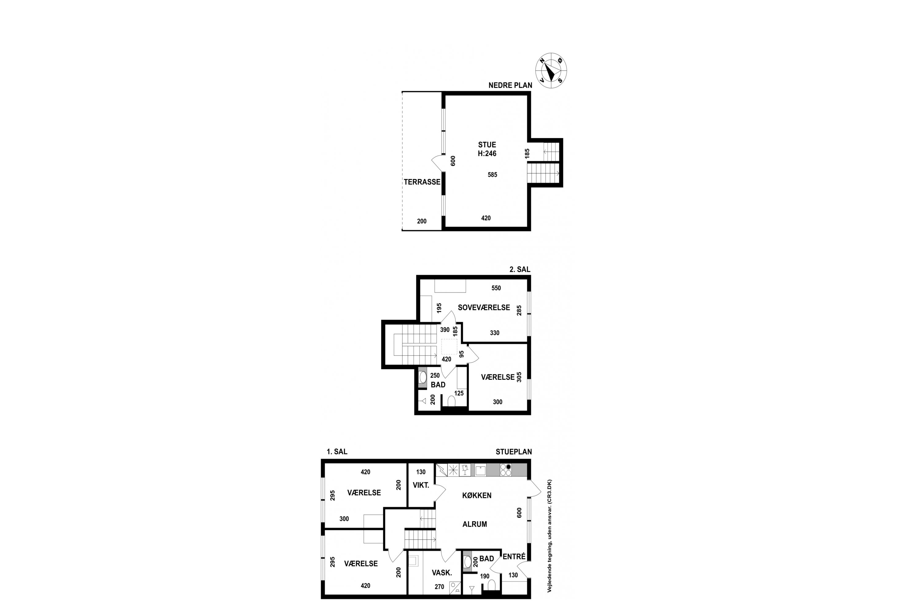 Plantegninger billede af Amorbuen 29, 3400 Hillerød