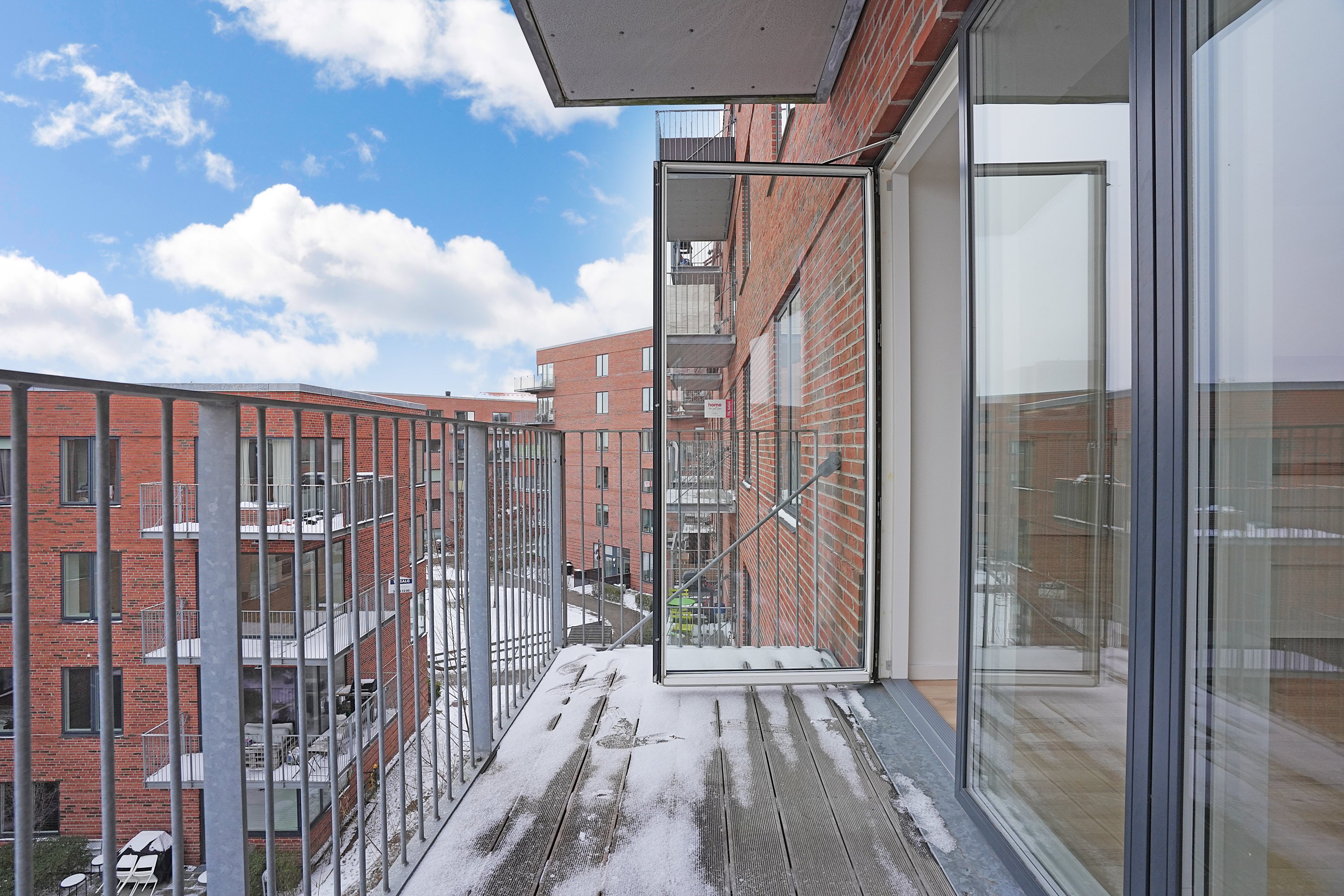 Fremhævet altan billede i fuldskærmstilstand. Billede af Valby Maskinfabriksvej 9, 3. th., 2500 Valby