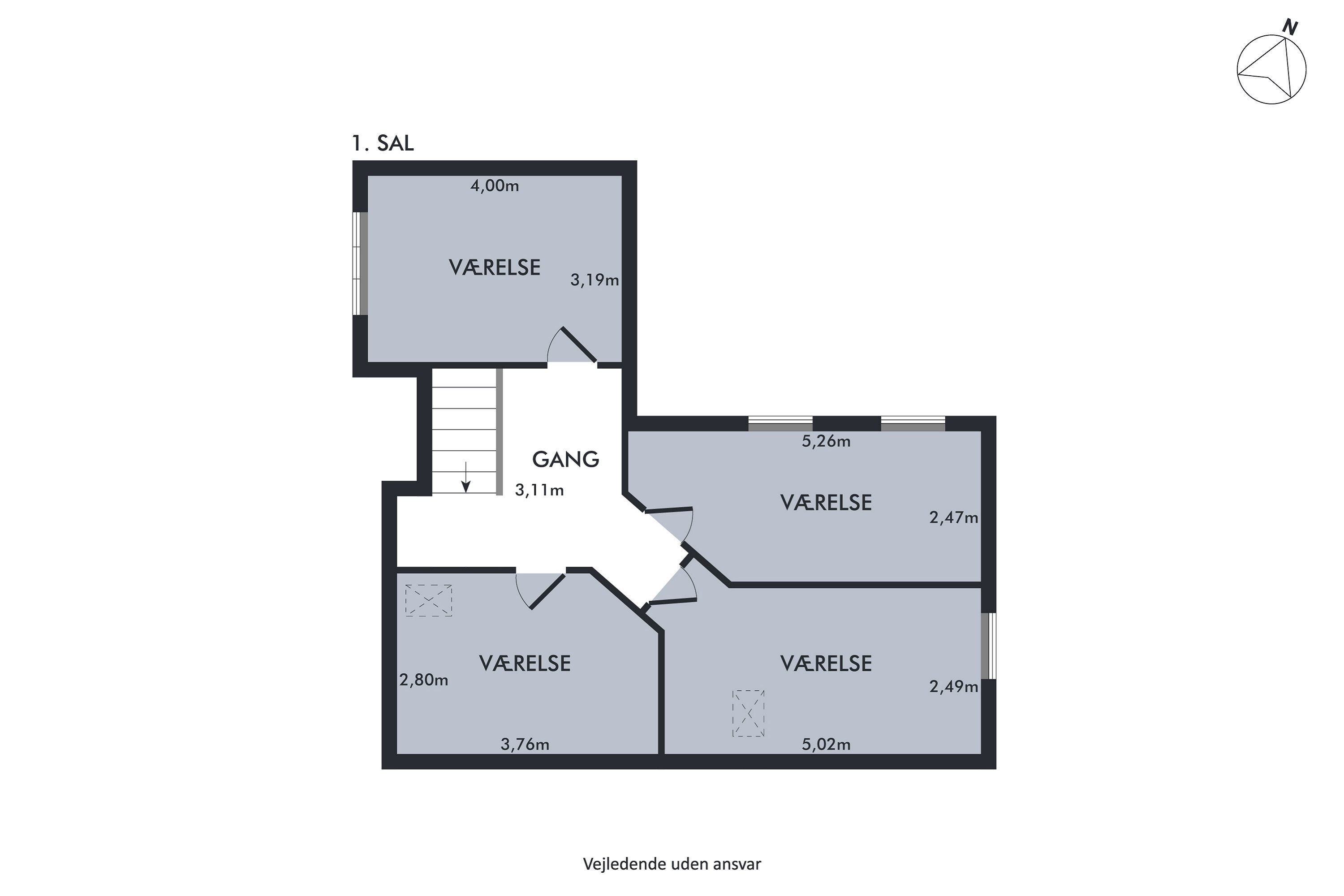 Plantegninger billede af Syrenvej 8, Alnor, 6300 Gråsten