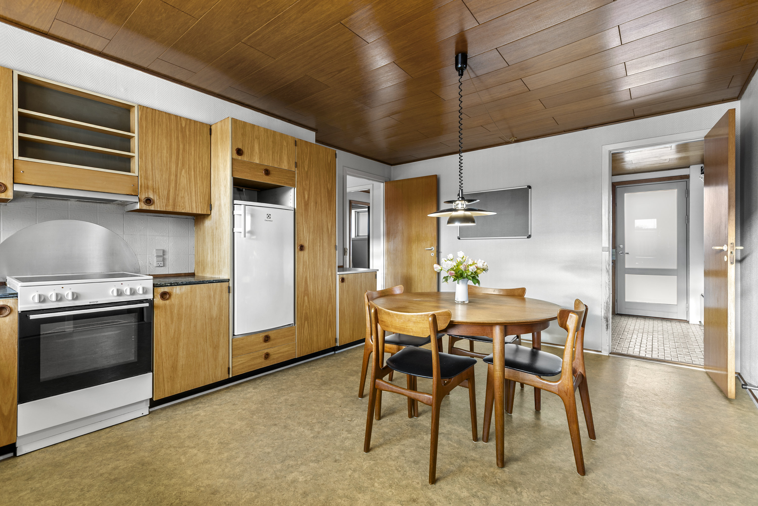 Fremhævet køkken billede i fuldskærmstilstand. Billede af Banevej 11, 4220 Korsør