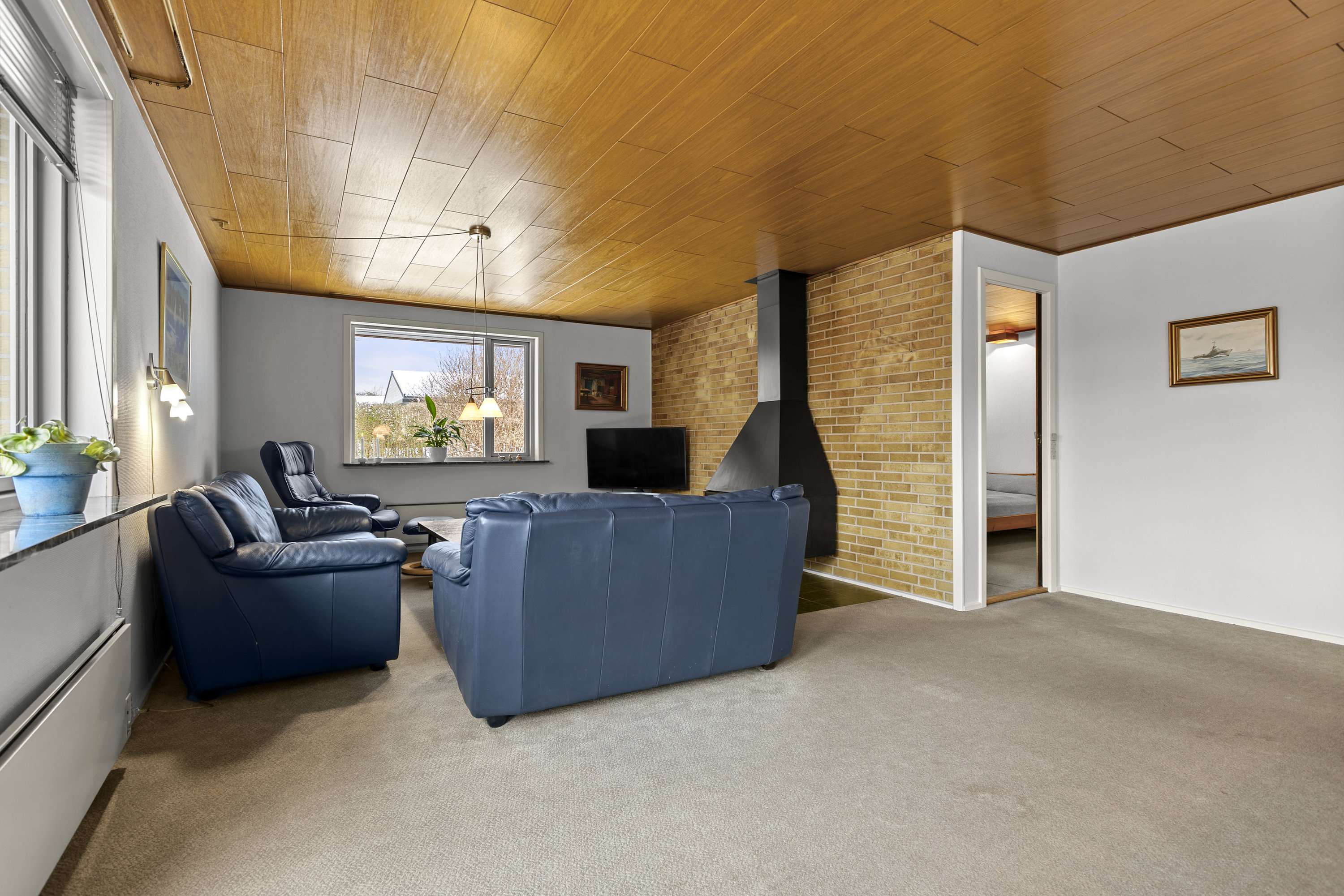 Fremhævet stue billede i fuldskærmstilstand. Billede af Banevej 11, 4220 Korsør