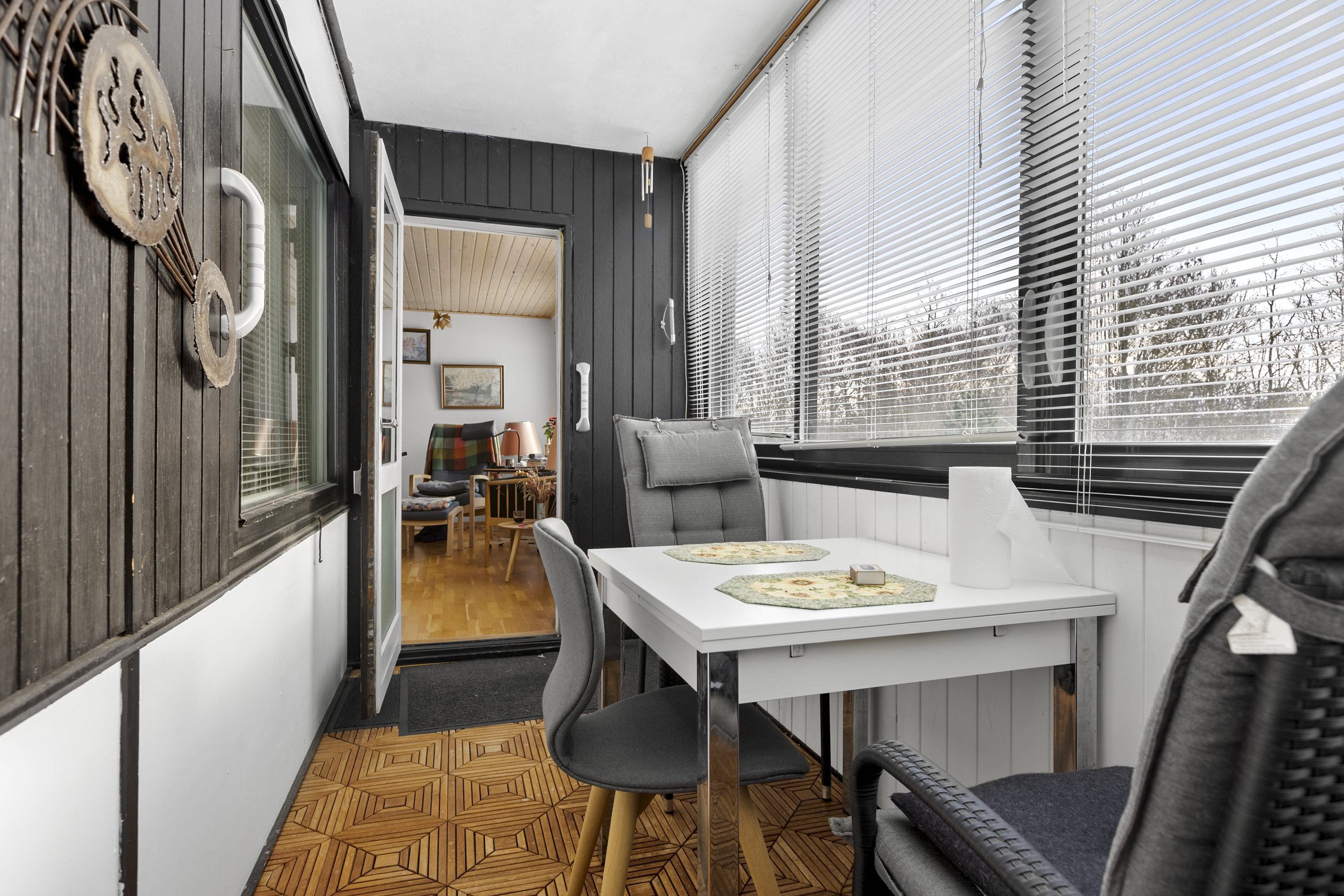 Fremhævet altan billede i fuldskærmstilstand. Billede af Tyreengen 30, st.. tv., 4220 Korsør