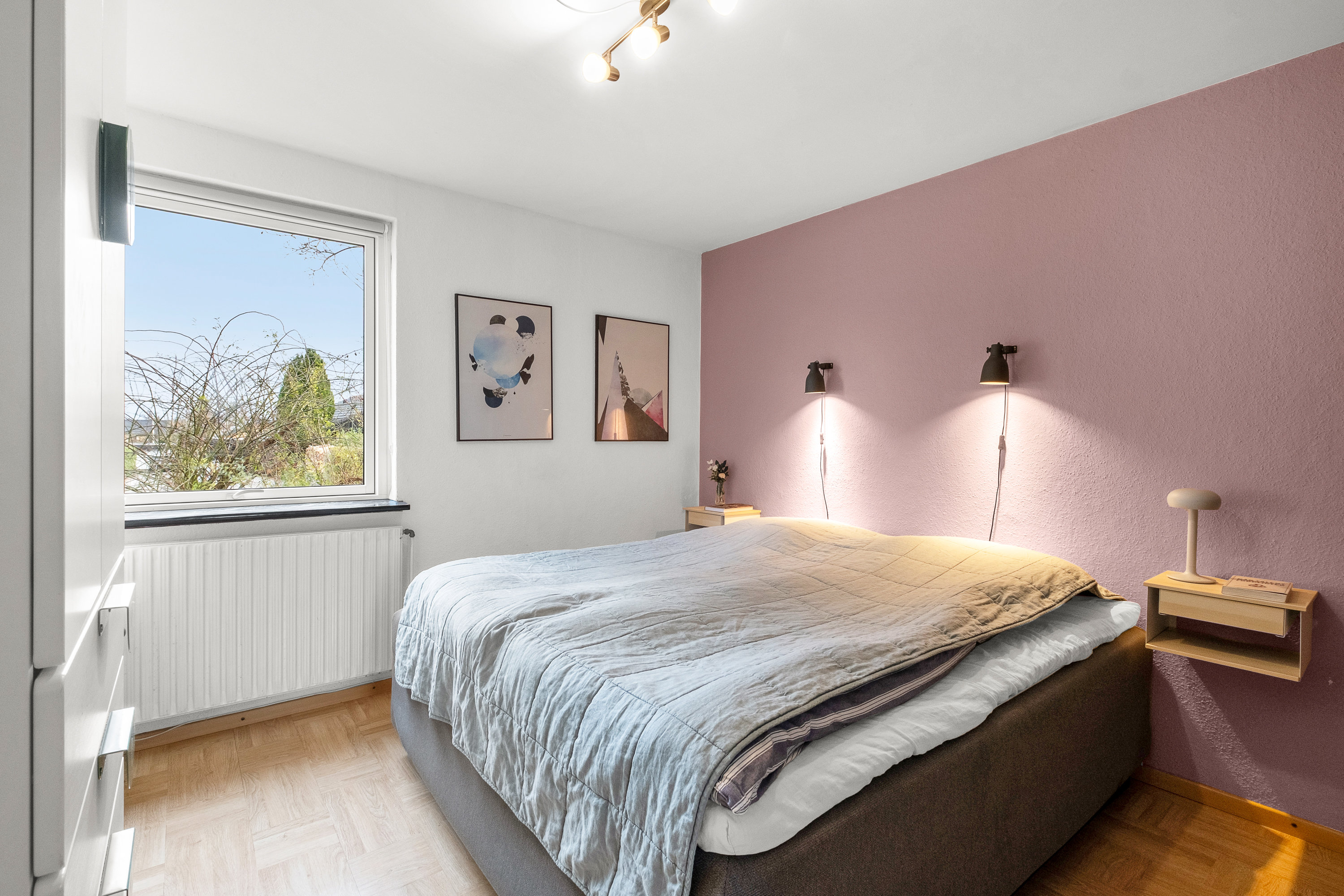 Fremhævet soveværelse billede i fuldskærmstilstand. Billede af Havremarken 5, 8520 Lystrup