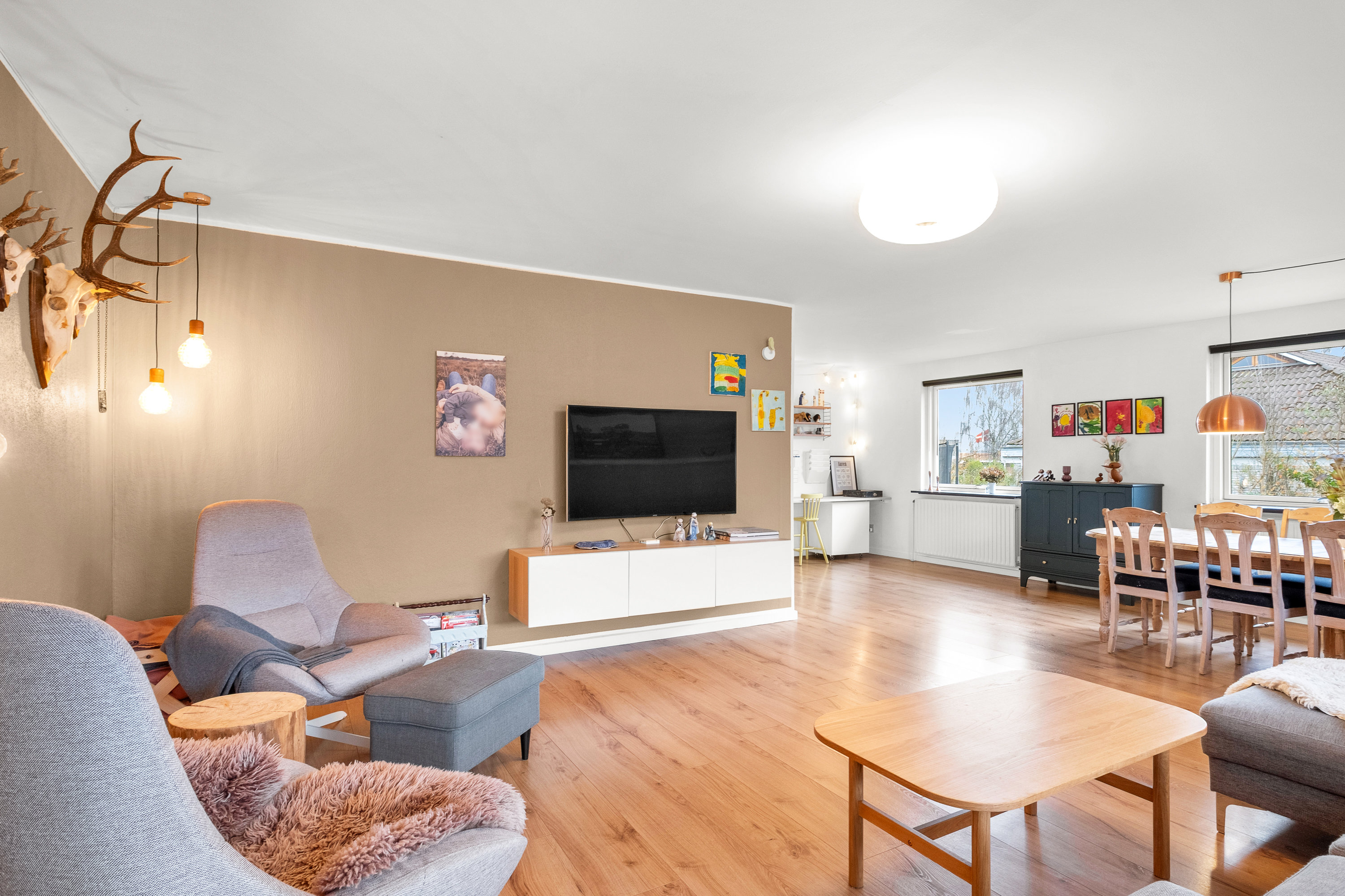 Miniaturebillede 2: stue. Billede af Havremarken 5, 8520 Lystrup