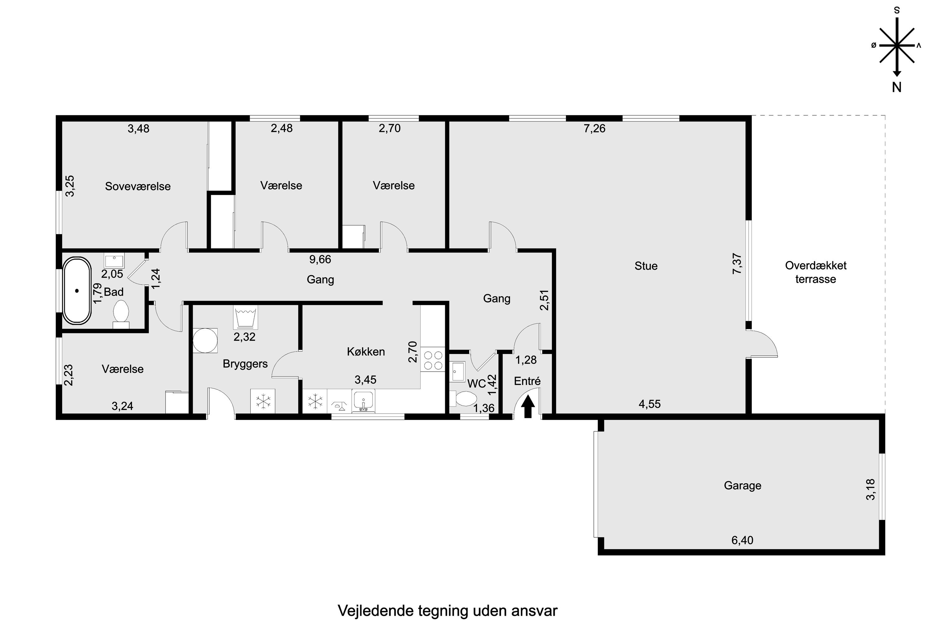 Plantegninger billede af Havremarken 5, 8520 Lystrup