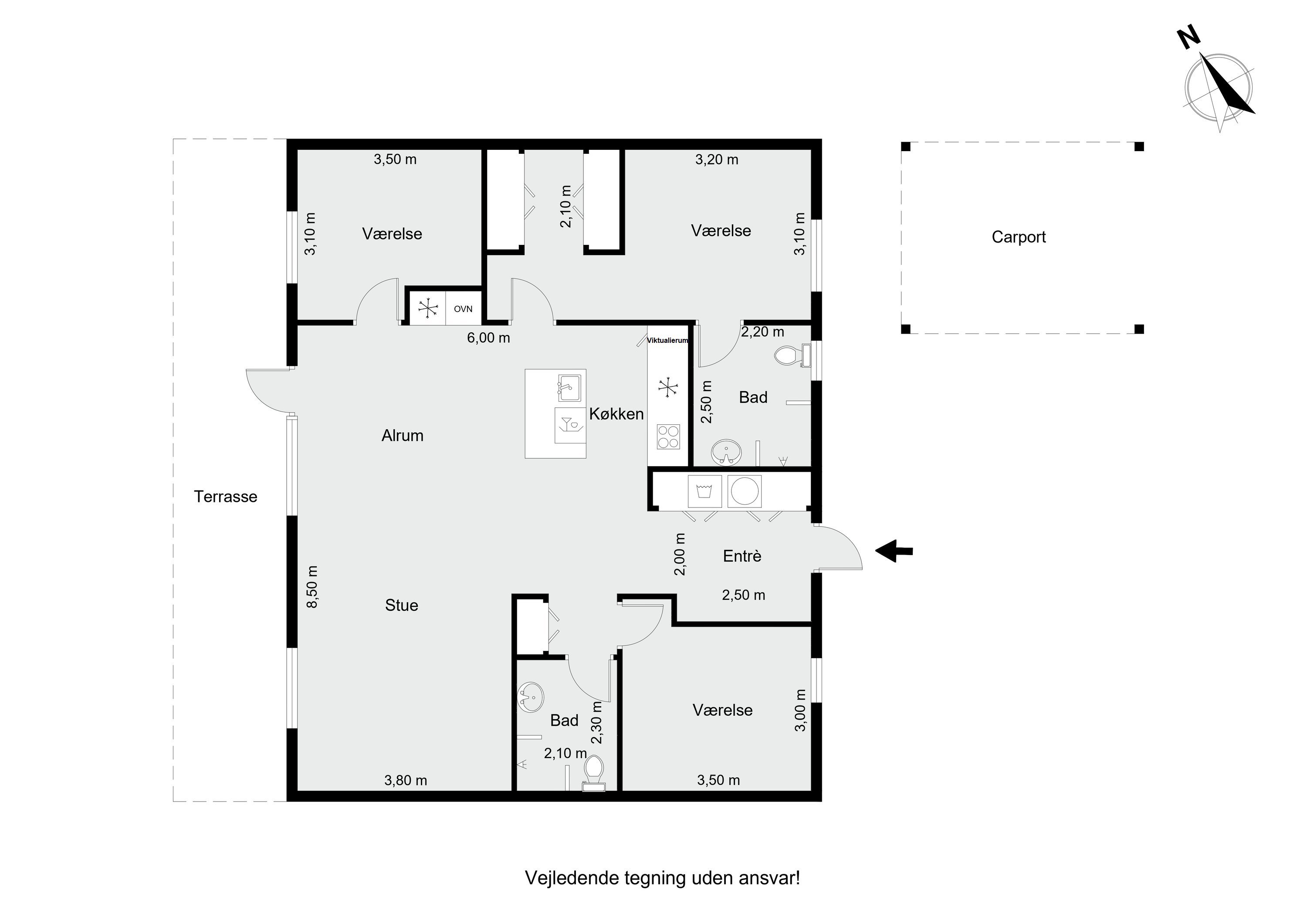 Plantegninger billede af Skabermøllevej 29, 8800 Viborg