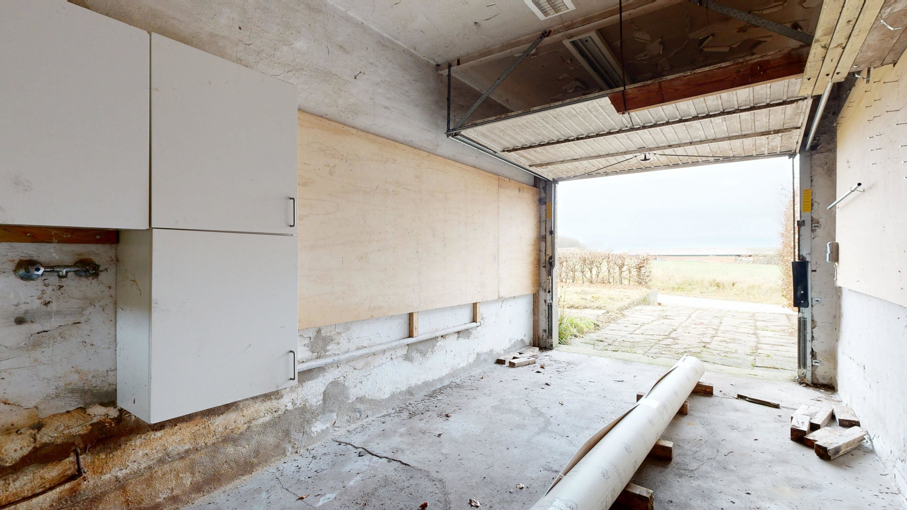 Fremhævet garage billede i fuldskærmstilstand. Billede af Nybrovej 8, Thorsager, 8830 Tjele