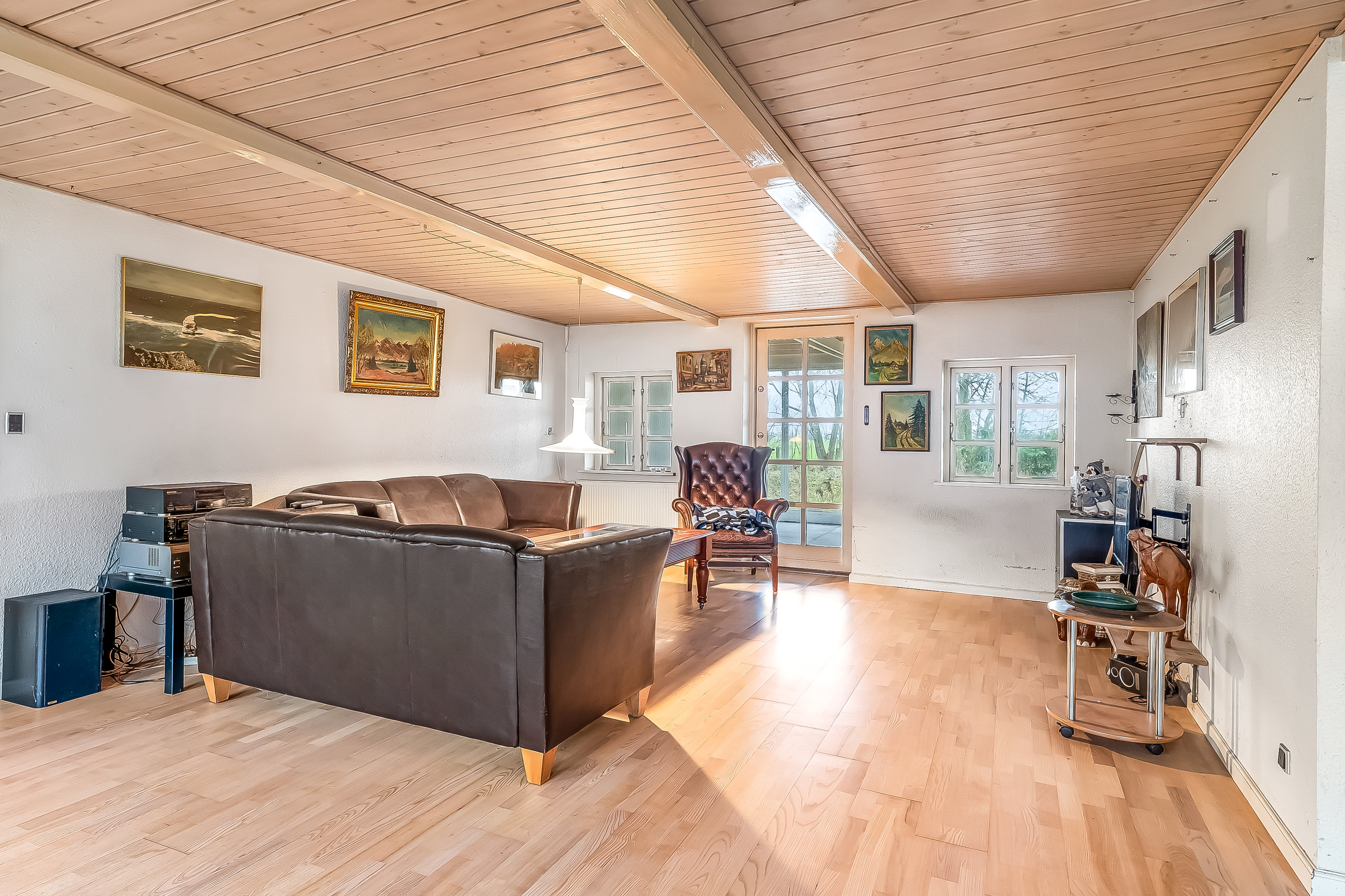 Fremhævet stue billede i fuldskærmstilstand. Billede af Kuditsevej 6, 4983 Dannemare