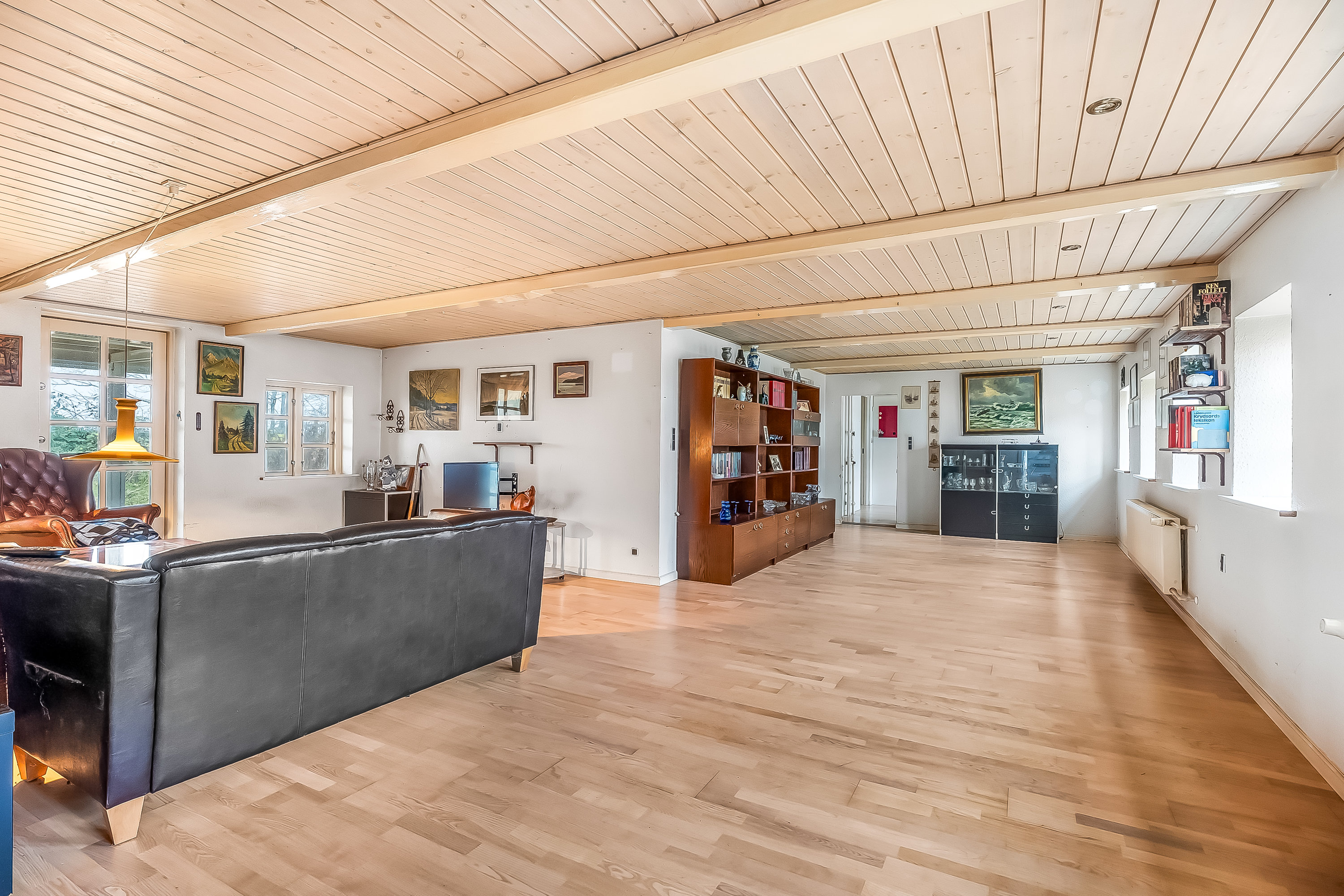 Fremhævet stue billede i fuldskærmstilstand. Billede af Kuditsevej 6, 4983 Dannemare