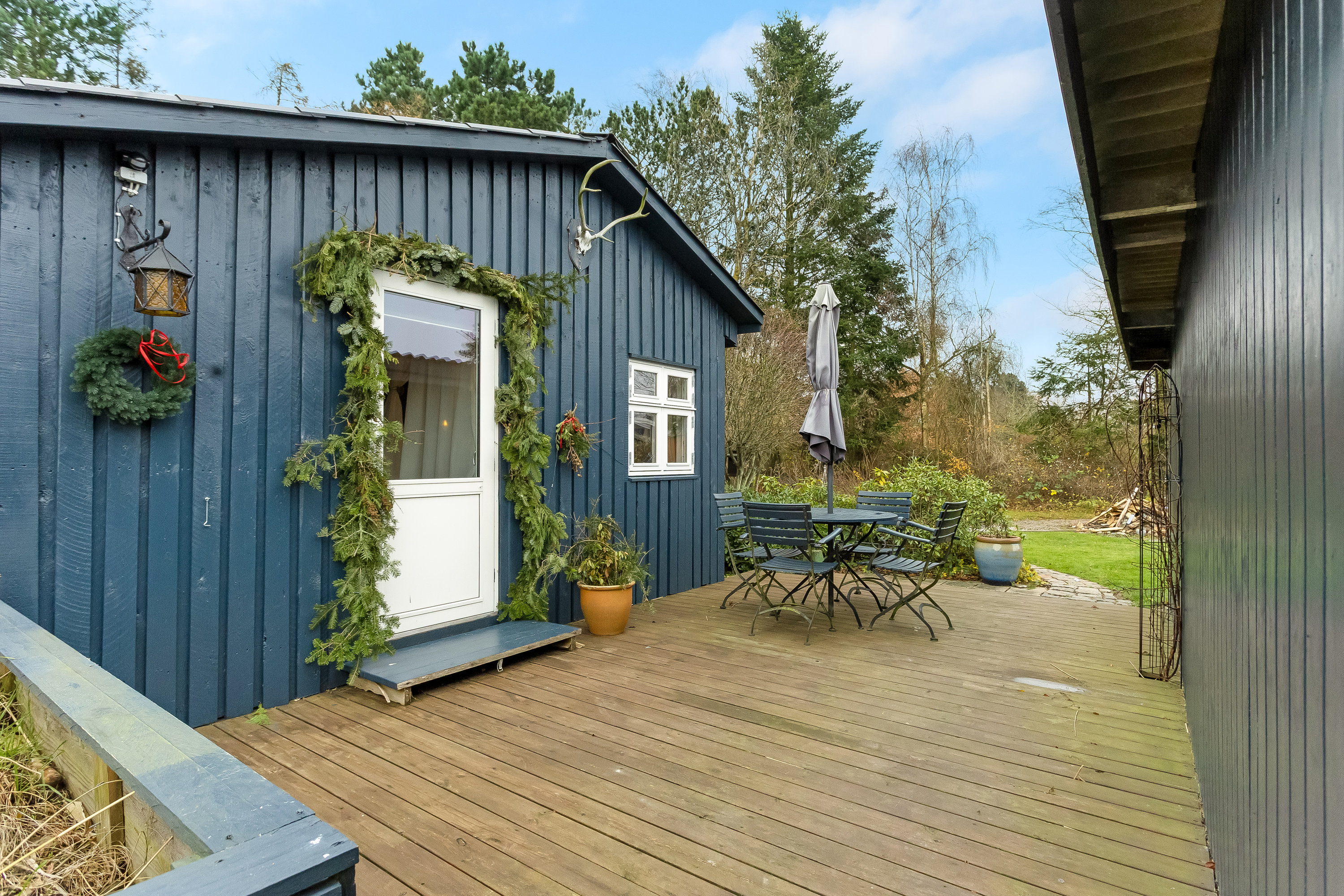 Fremhævet terrasse billede i fuldskærmstilstand. Billede af Fortunavej 36, Næsby, 4900 Nakskov