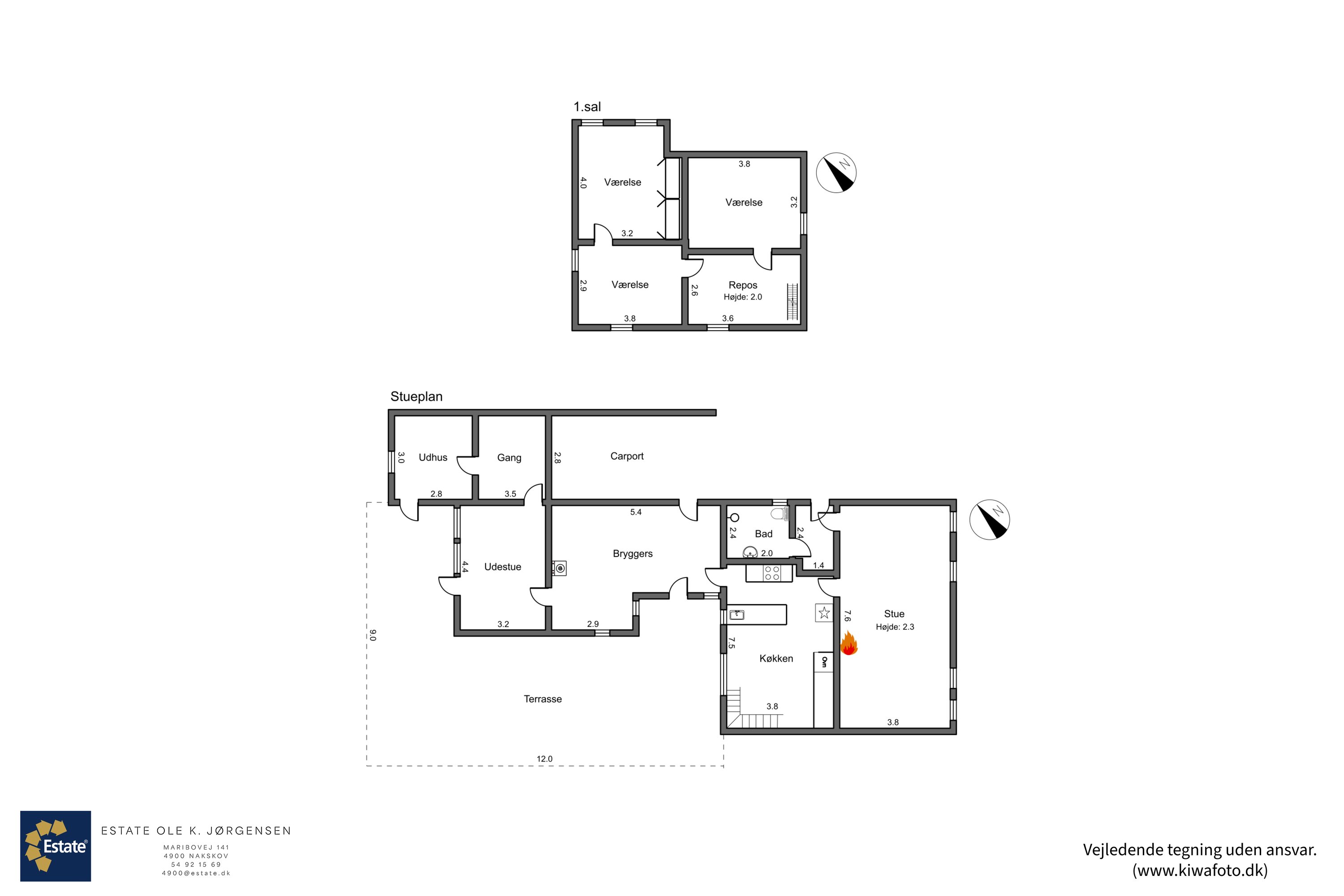 Plantegninger billede af Løjtoftevej 89, 4900 Nakskov