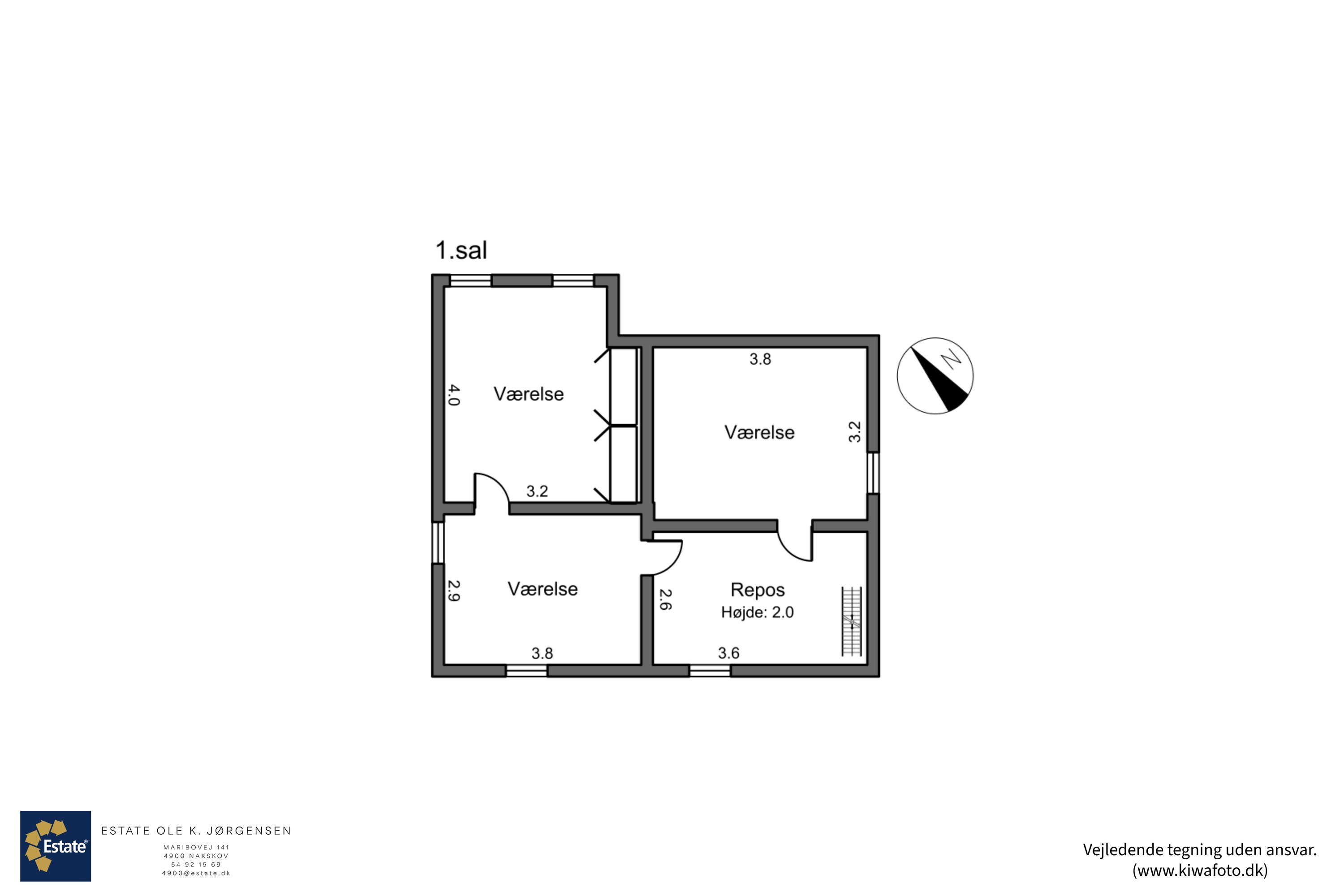 Plantegninger billede af Løjtoftevej 89, 4900 Nakskov