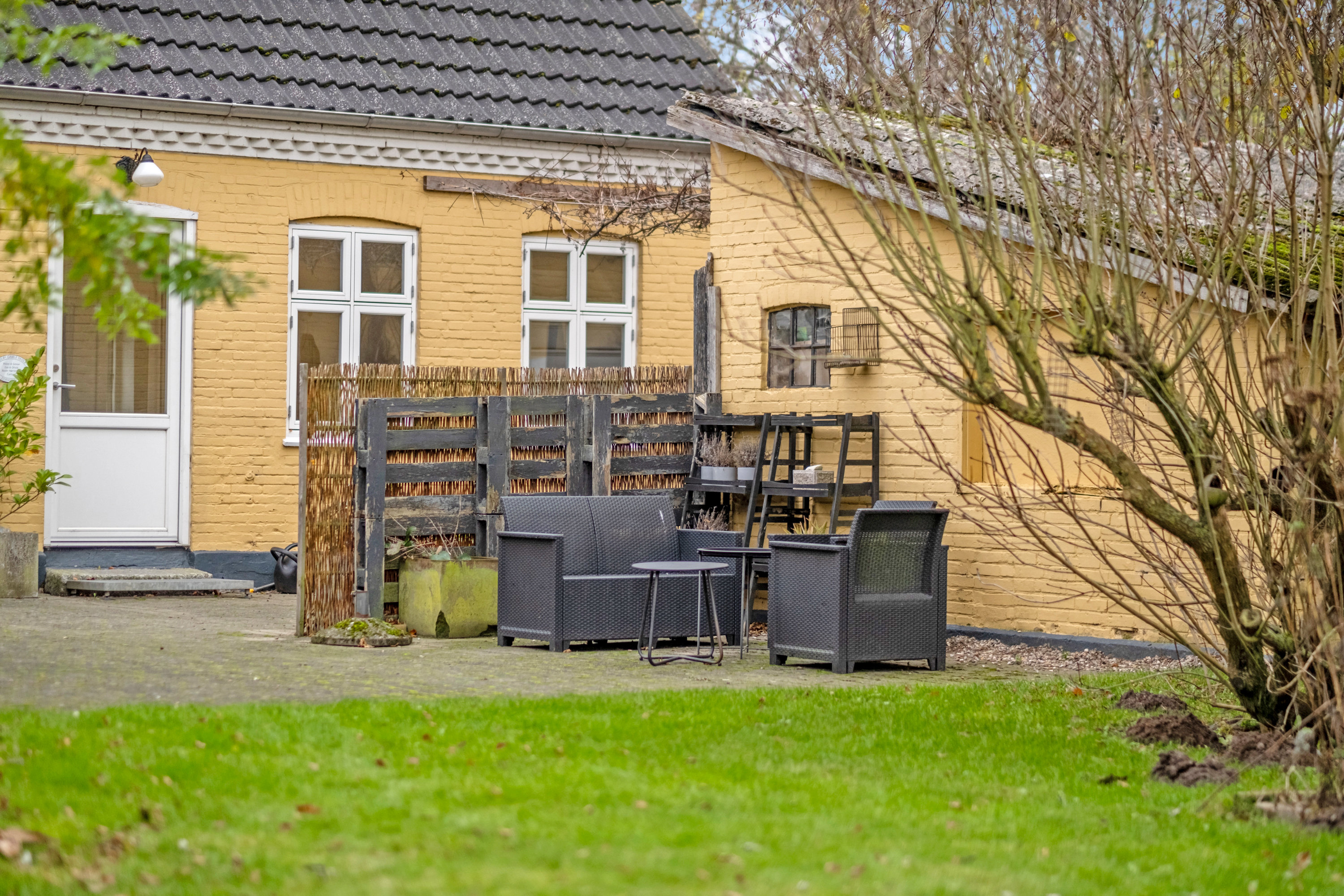 Fremhævet terrasse billede i fuldskærmstilstand. Billede af Odensevej 56, Hjulby, 5800 Nyborg