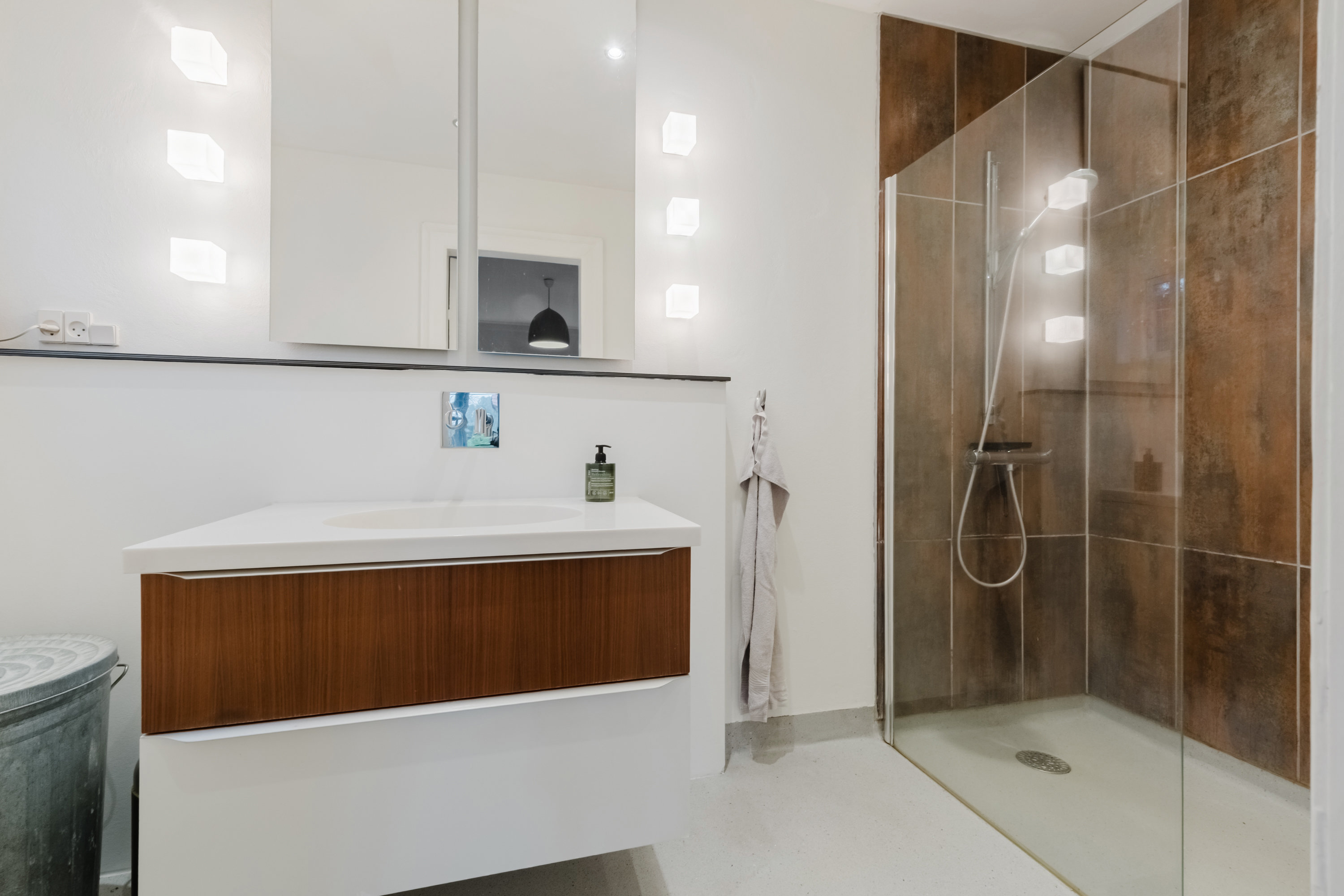 Fremhævet badeværelse billede i fuldskærmstilstand. Billede af Odensevej 56, Hjulby, 5800 Nyborg