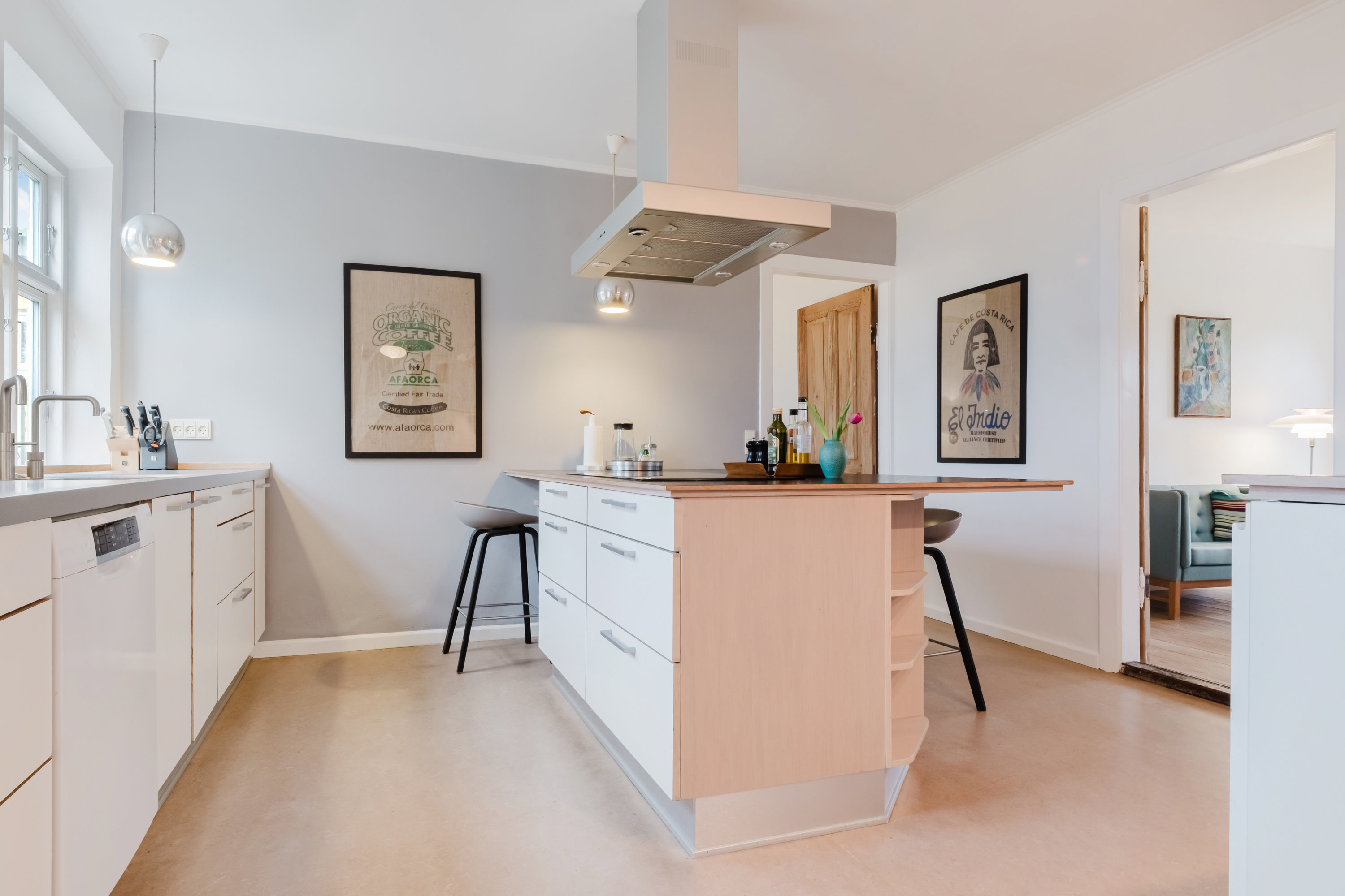 Fremhævet køkken billede i fuldskærmstilstand. Billede af Odensevej 56, Hjulby, 5800 Nyborg