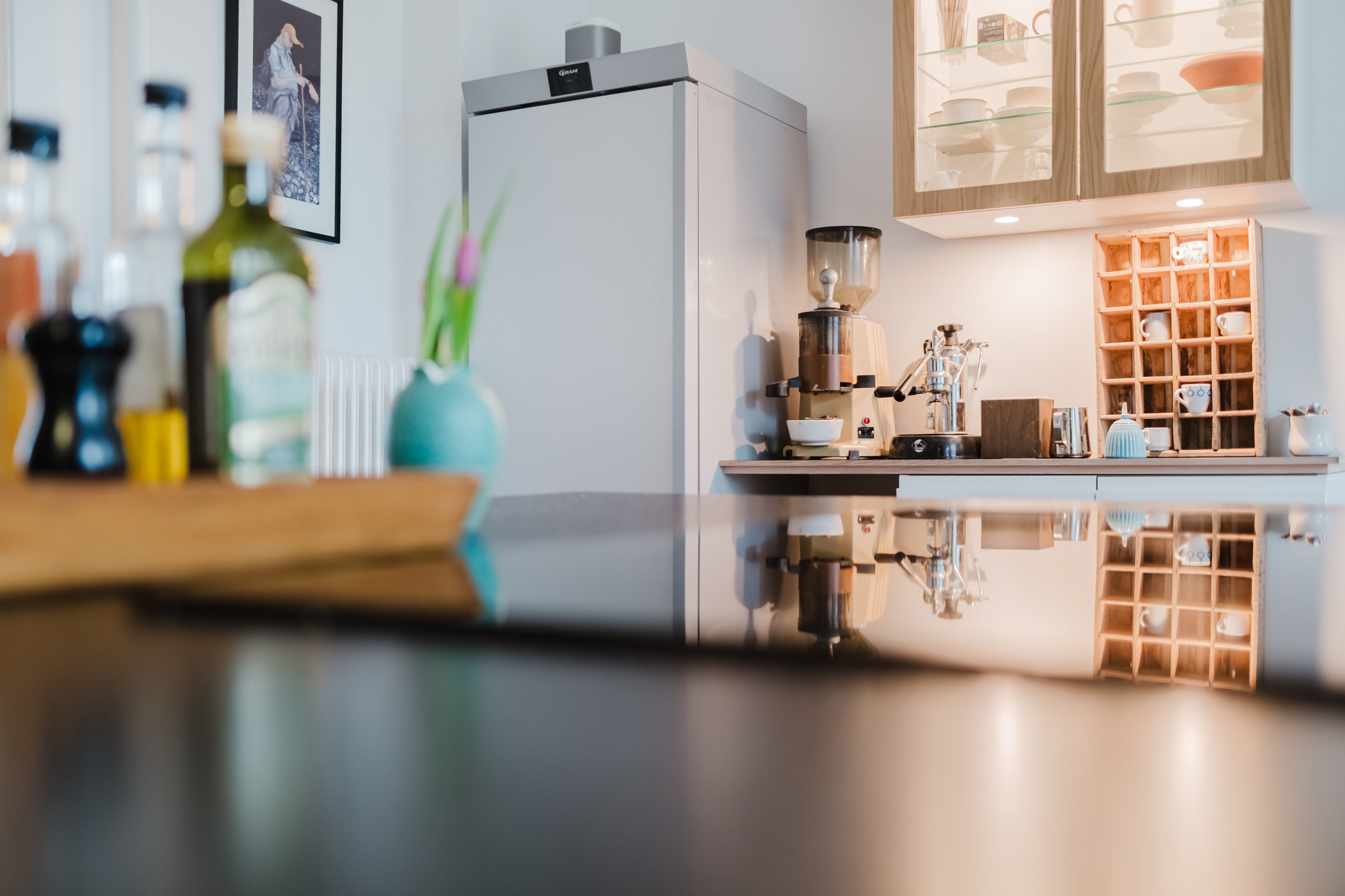 Fremhævet køkken billede i fuldskærmstilstand. Billede af Odensevej 56, Hjulby, 5800 Nyborg