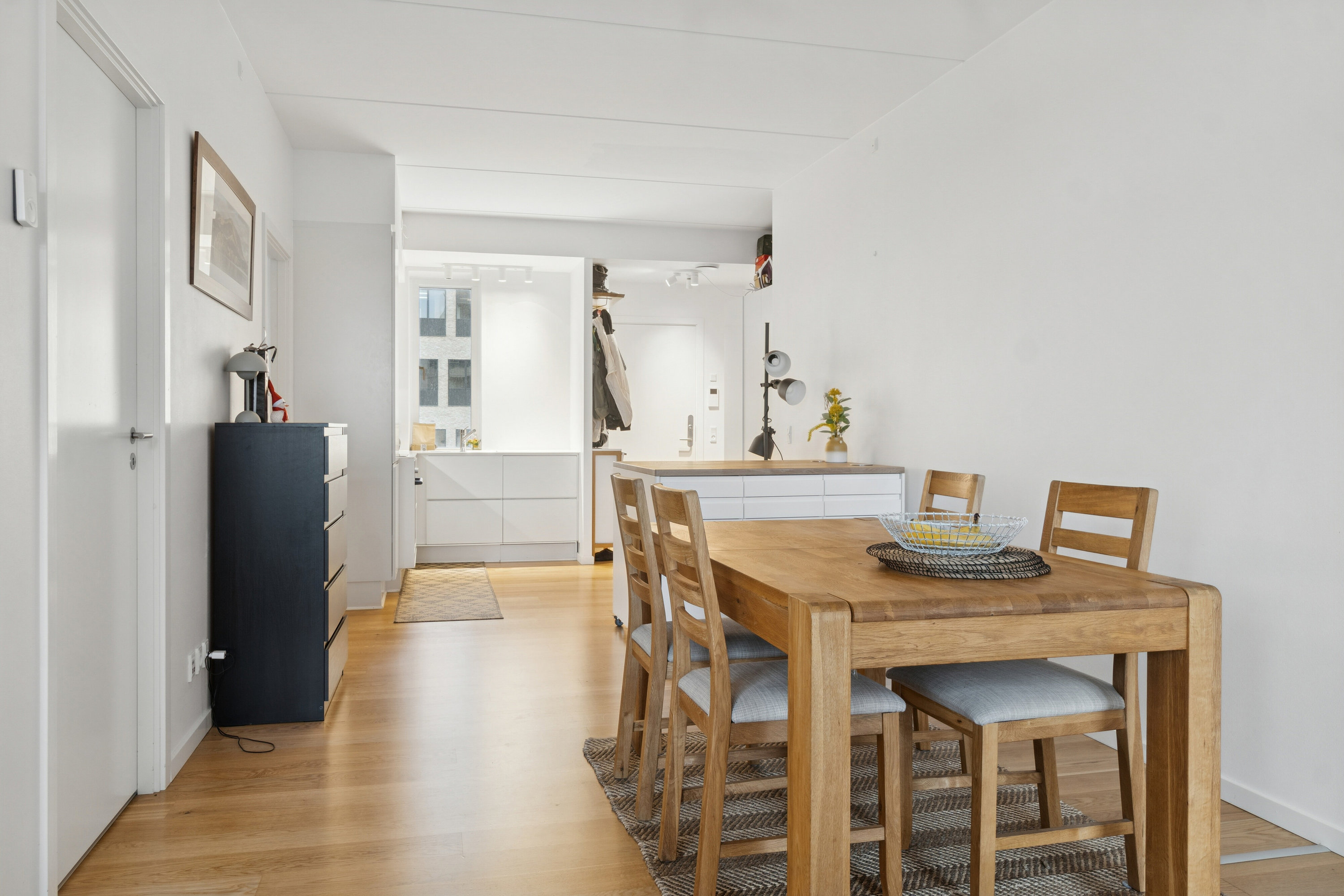Fremhævet spisestue billede i fuldskærmstilstand. Billede af Frederiks Plads 8, 4. 3., 8000 Aarhus C