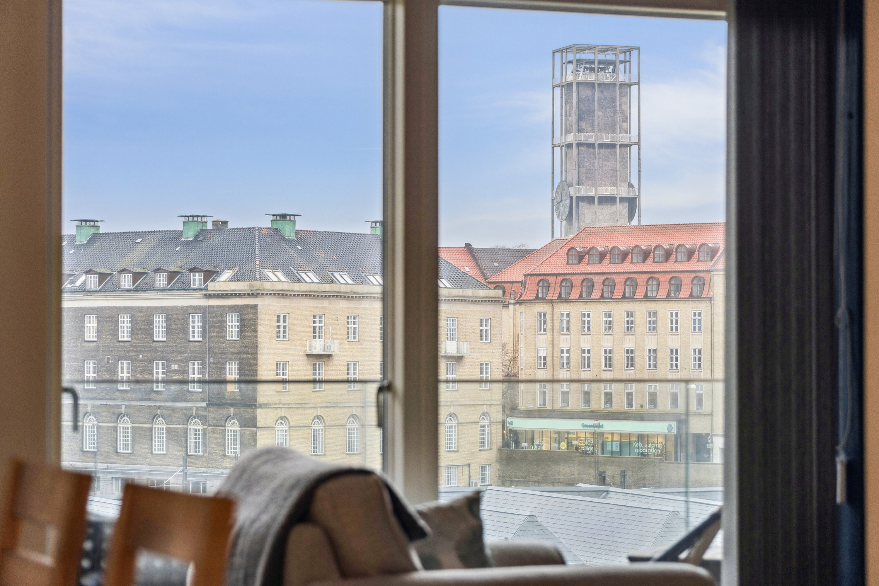 Fremhævet udsigt billede i fuldskærmstilstand. Billede af Frederiks Plads 8, 4. 3., 8000 Aarhus C