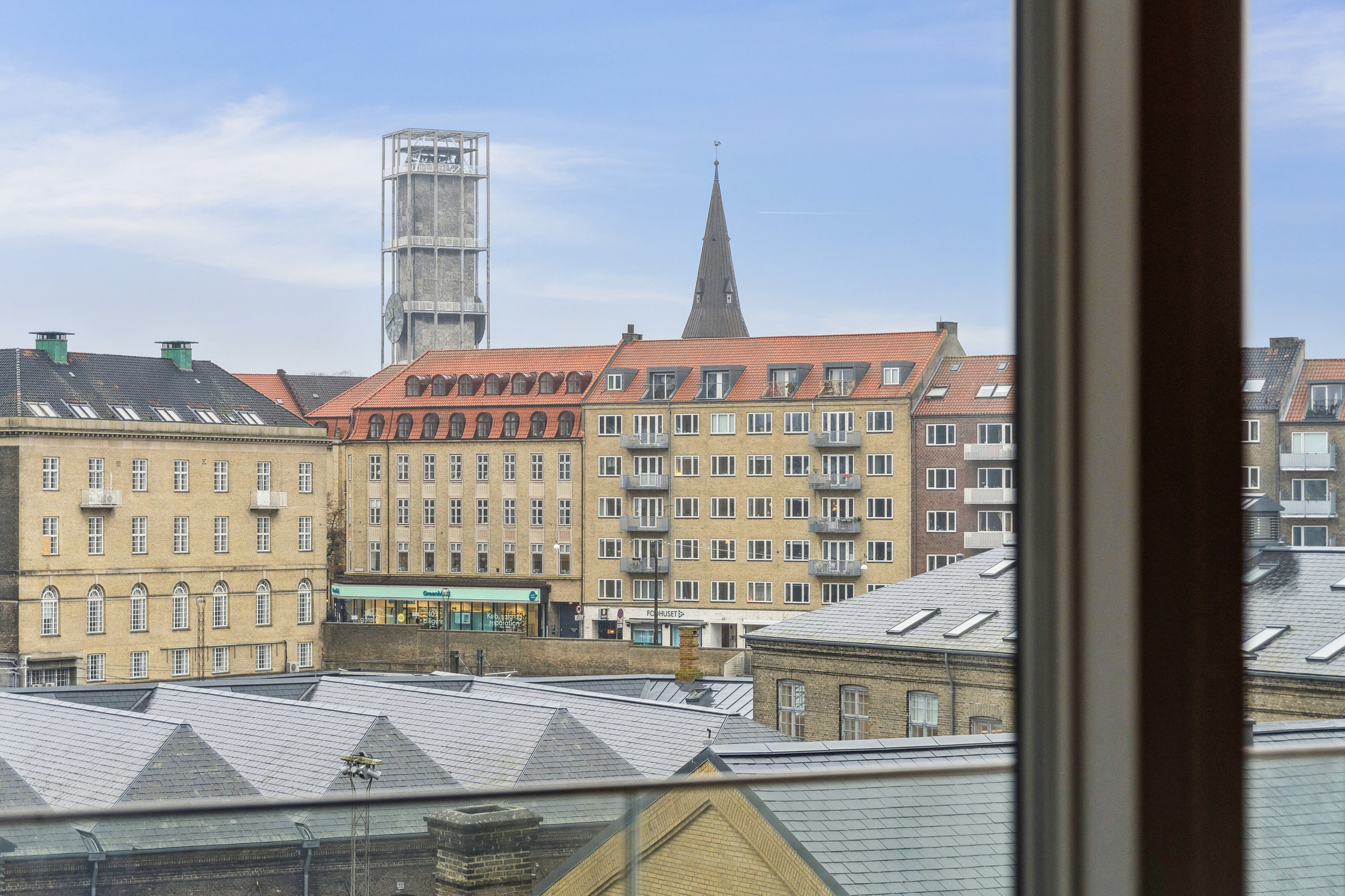 Fremhævet udsigt billede i fuldskærmstilstand. Billede af Frederiks Plads 8, 4. 3., 8000 Aarhus C