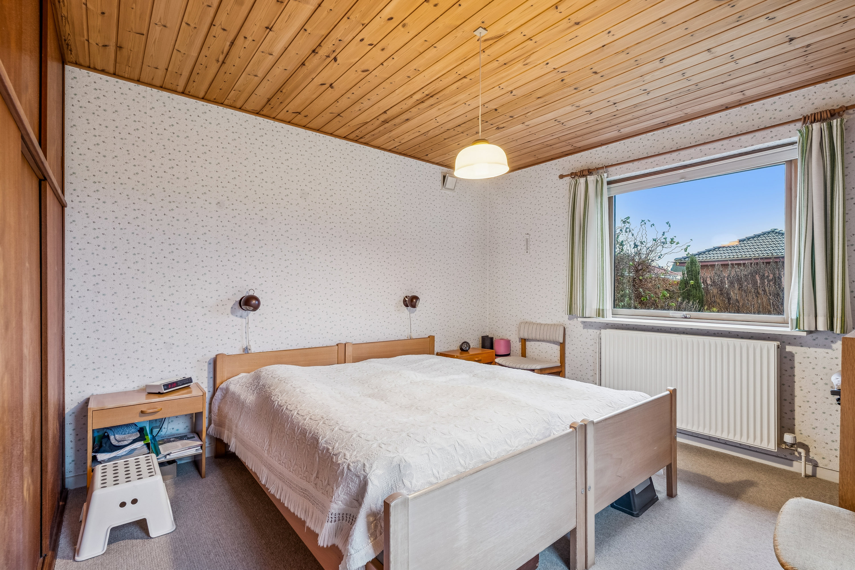 Fremhævet soveværelse billede i fuldskærmstilstand. Billede af Præstegårdsvej 14, 8722 Hedensted