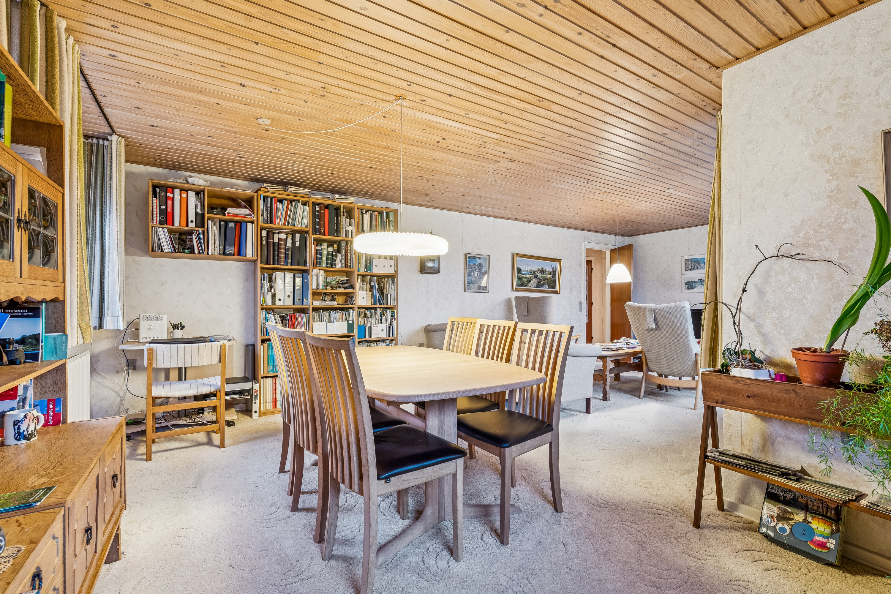 Fremhævet spisestue billede i fuldskærmstilstand. Billede af Præstegårdsvej 14, 8722 Hedensted