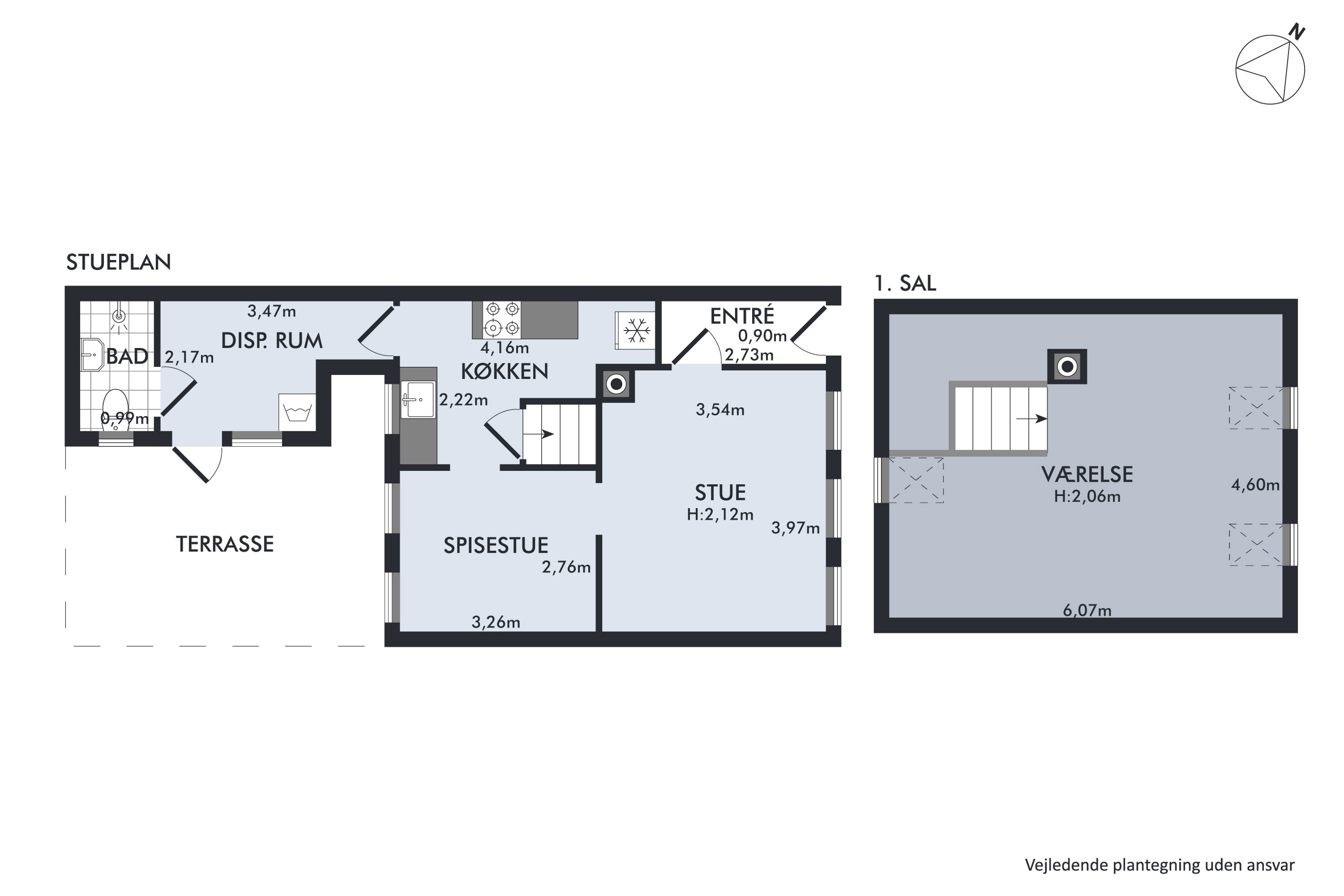 Plantegninger billede af Nørregade 28, 5970 Ærøskøbing