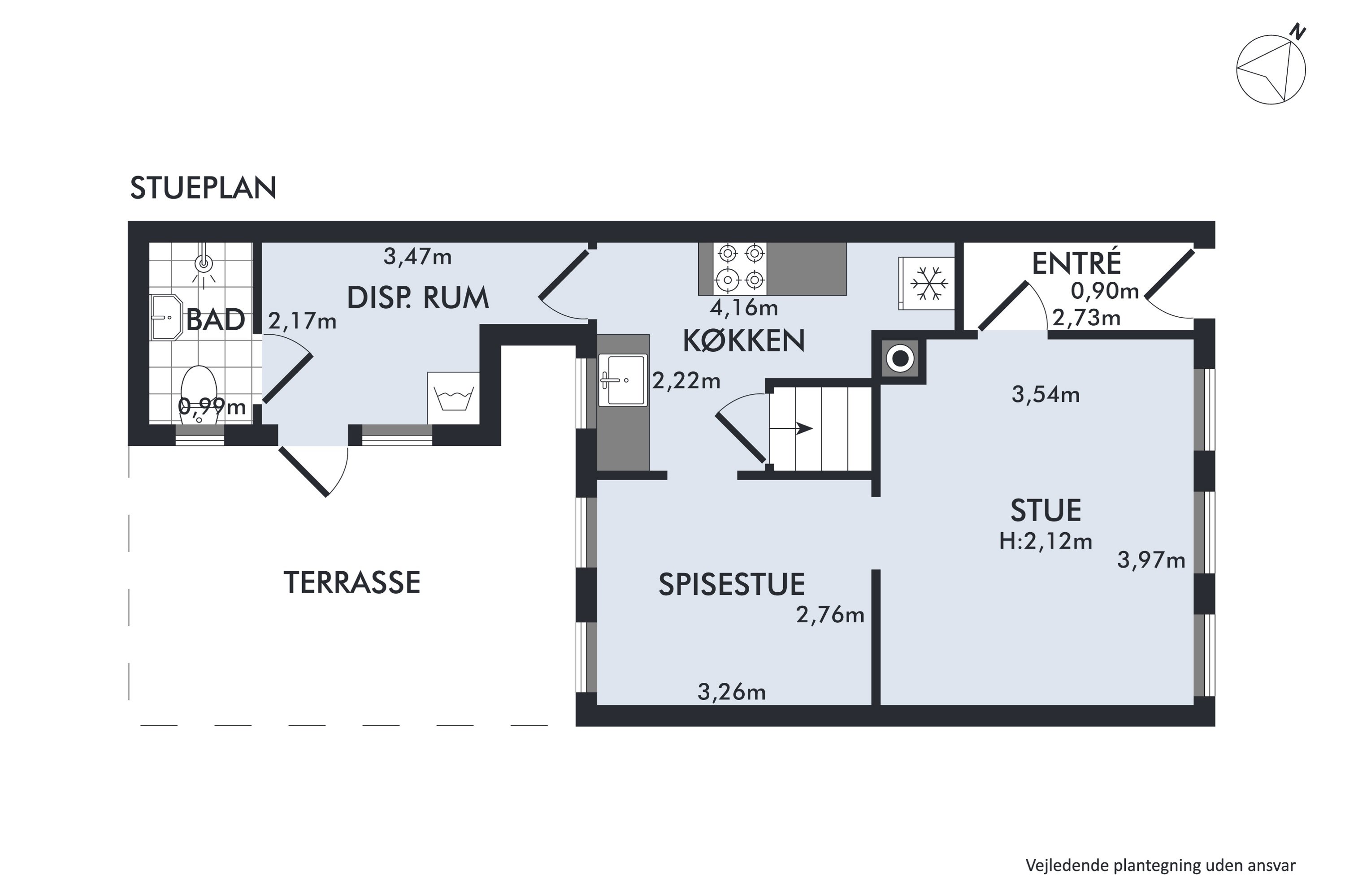 Plantegninger billede af Nørregade 28, 5970 Ærøskøbing