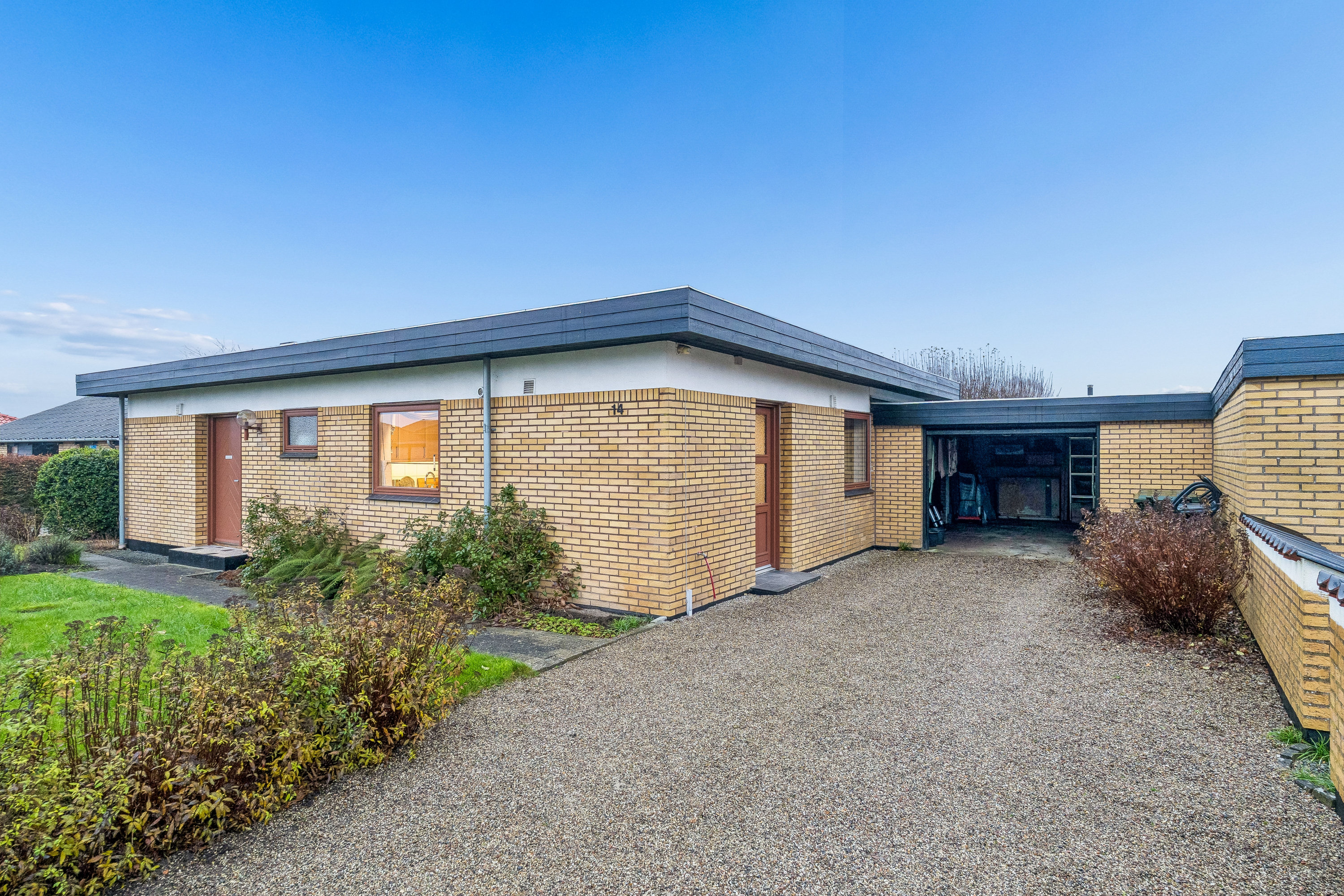 Fremhævet ejendommen billede i fuldskærmstilstand. Billede af Præstegårdsvej 14, 8722 Hedensted