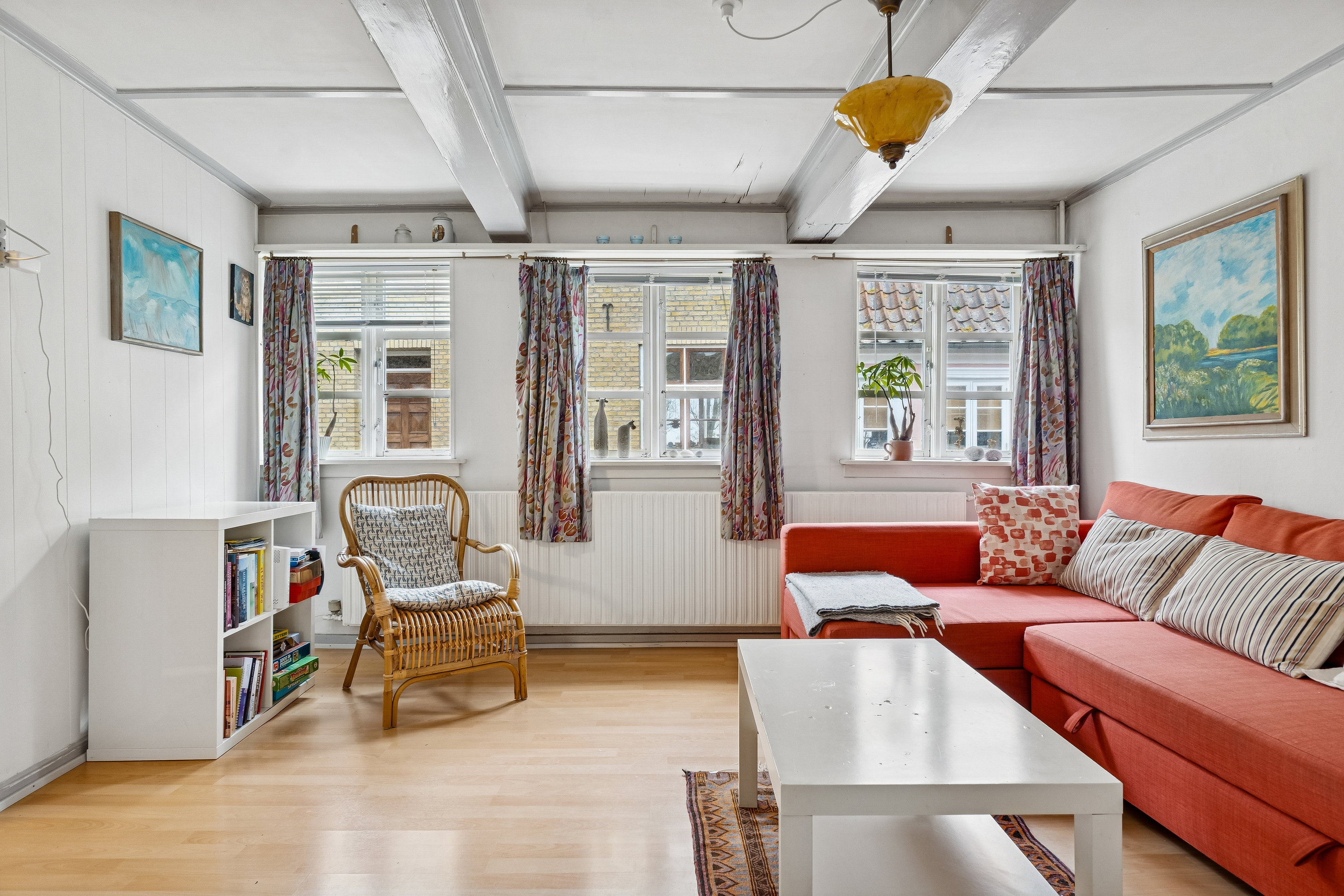 Fremhævet stue billede i fuldskærmstilstand. Billede af Nørregade 28, 5970 Ærøskøbing